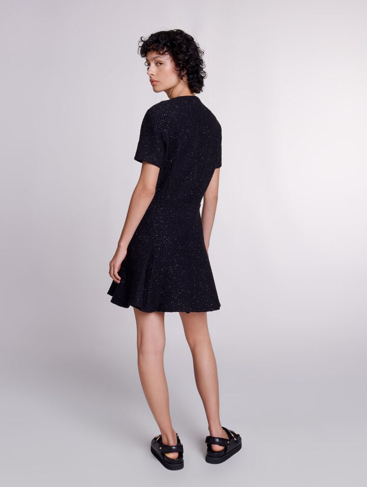 Short tweed dress