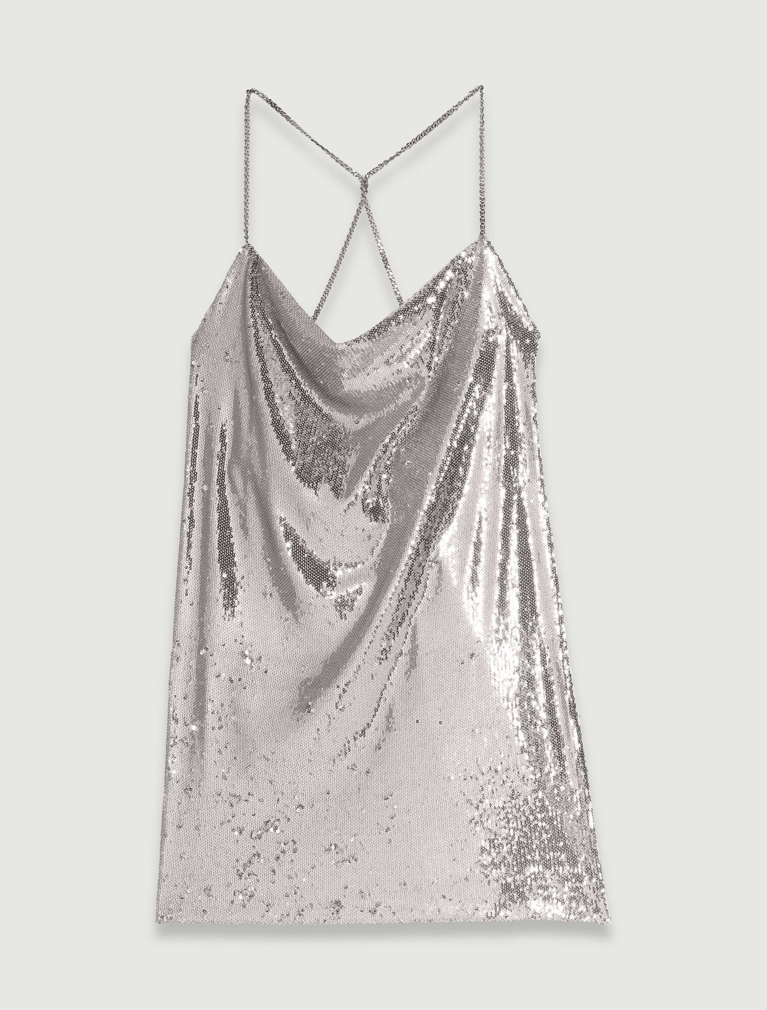 Short sequined dress
