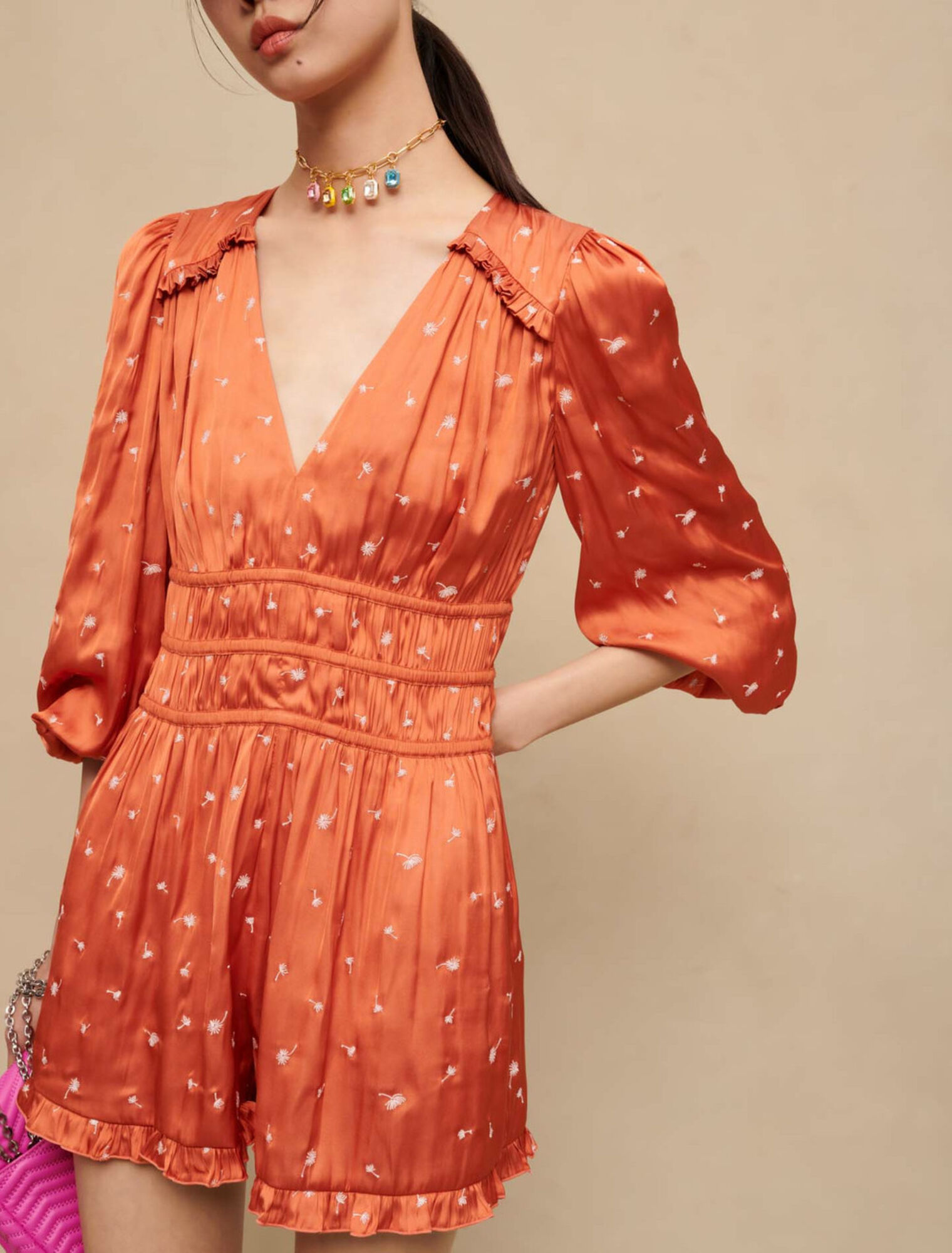 Draped Romper