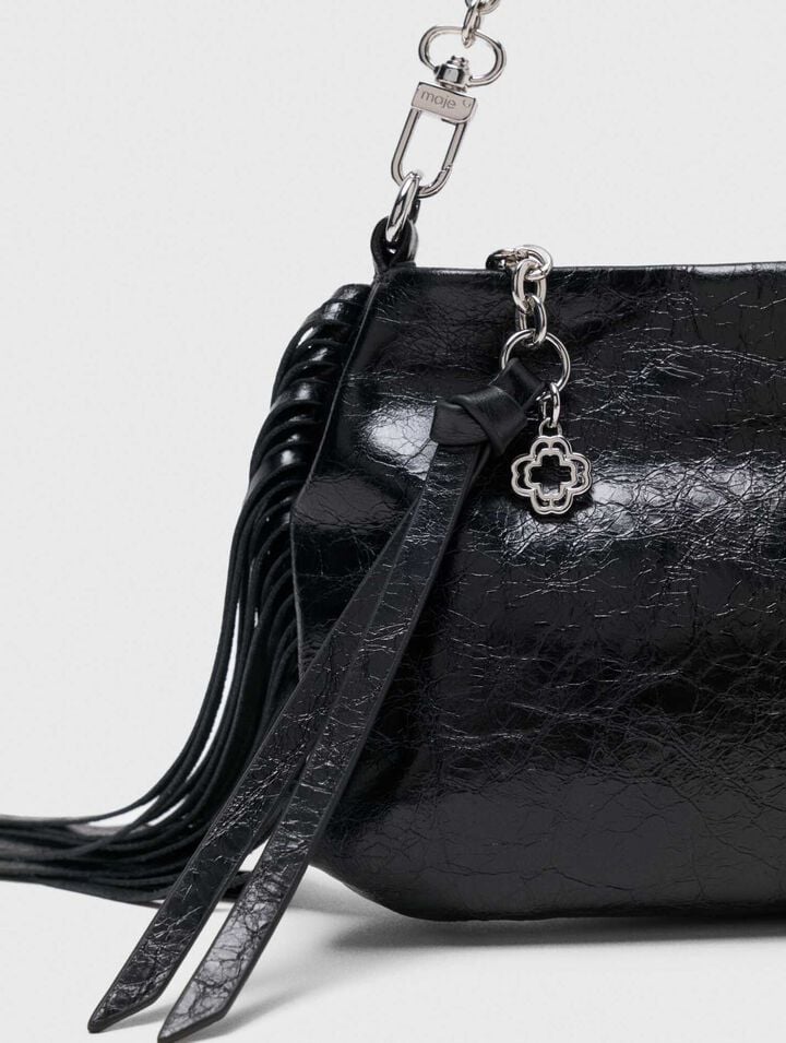 Patent leather Miss M clutch bag