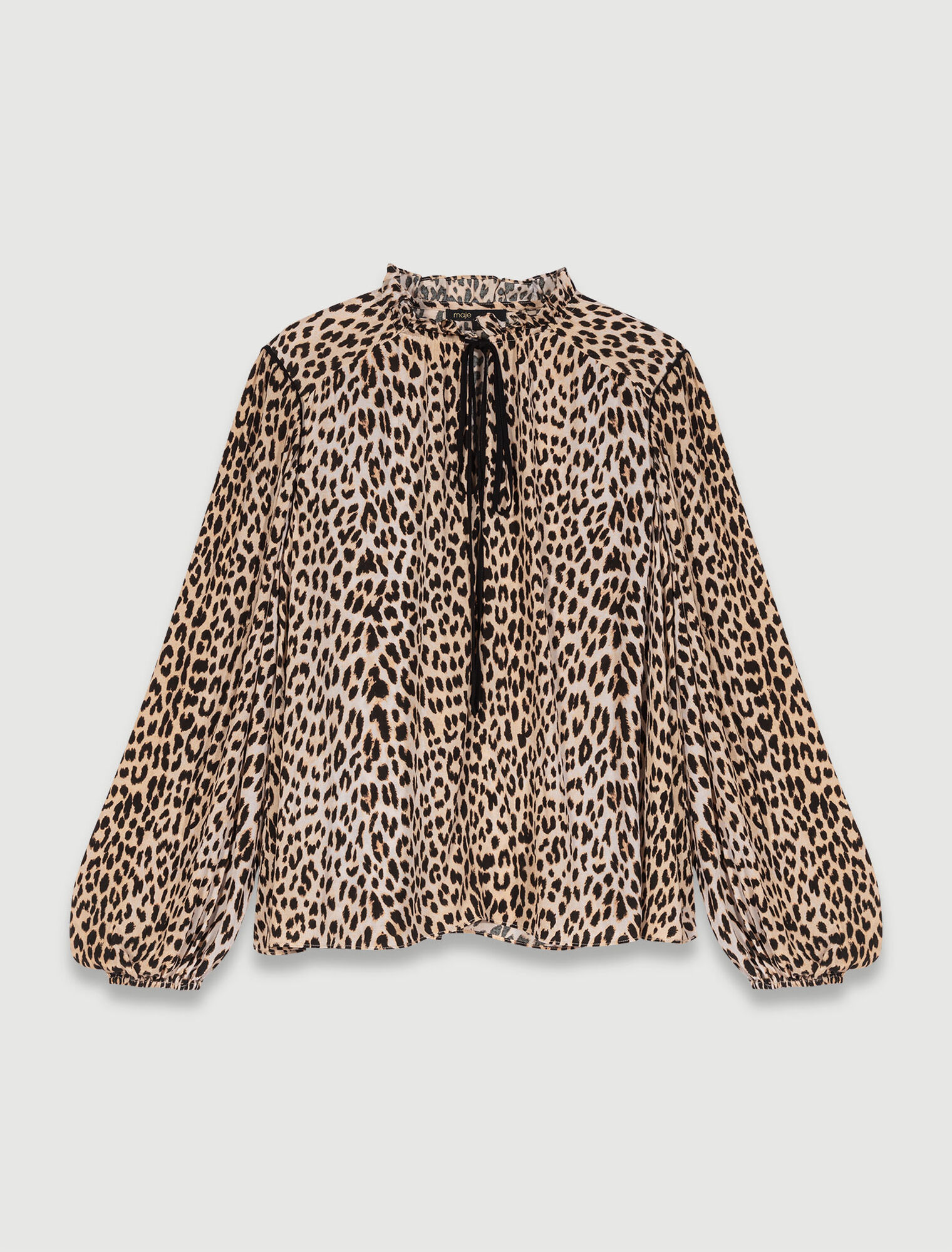 Leopard print blouse