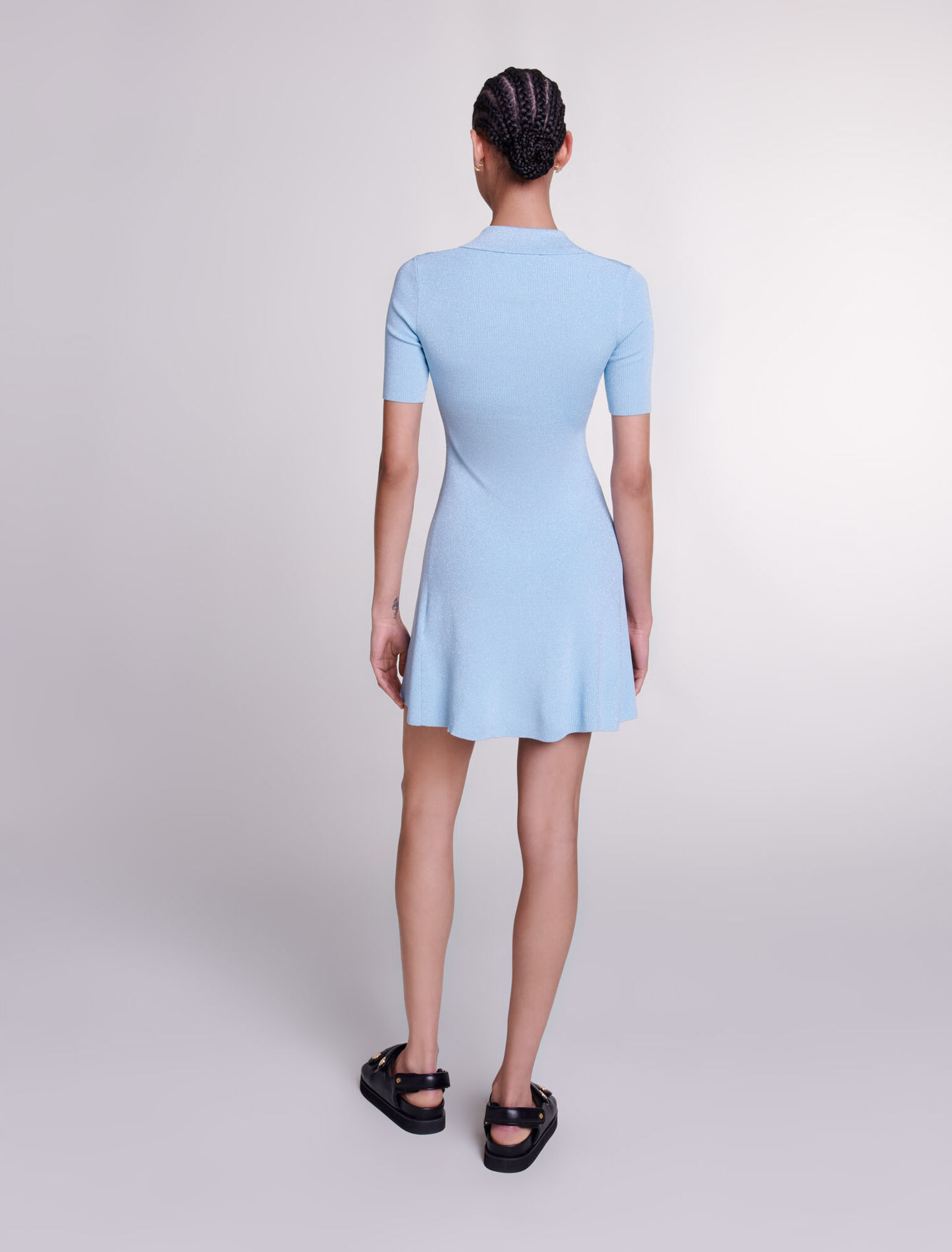 Short knit dress