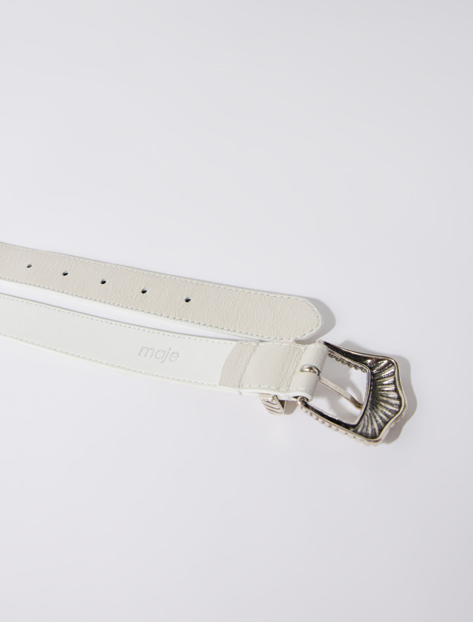 Belt with buckle