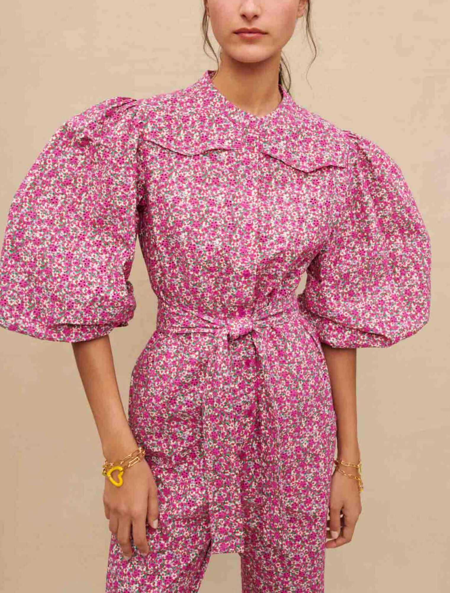 Floral printed jumpsuit