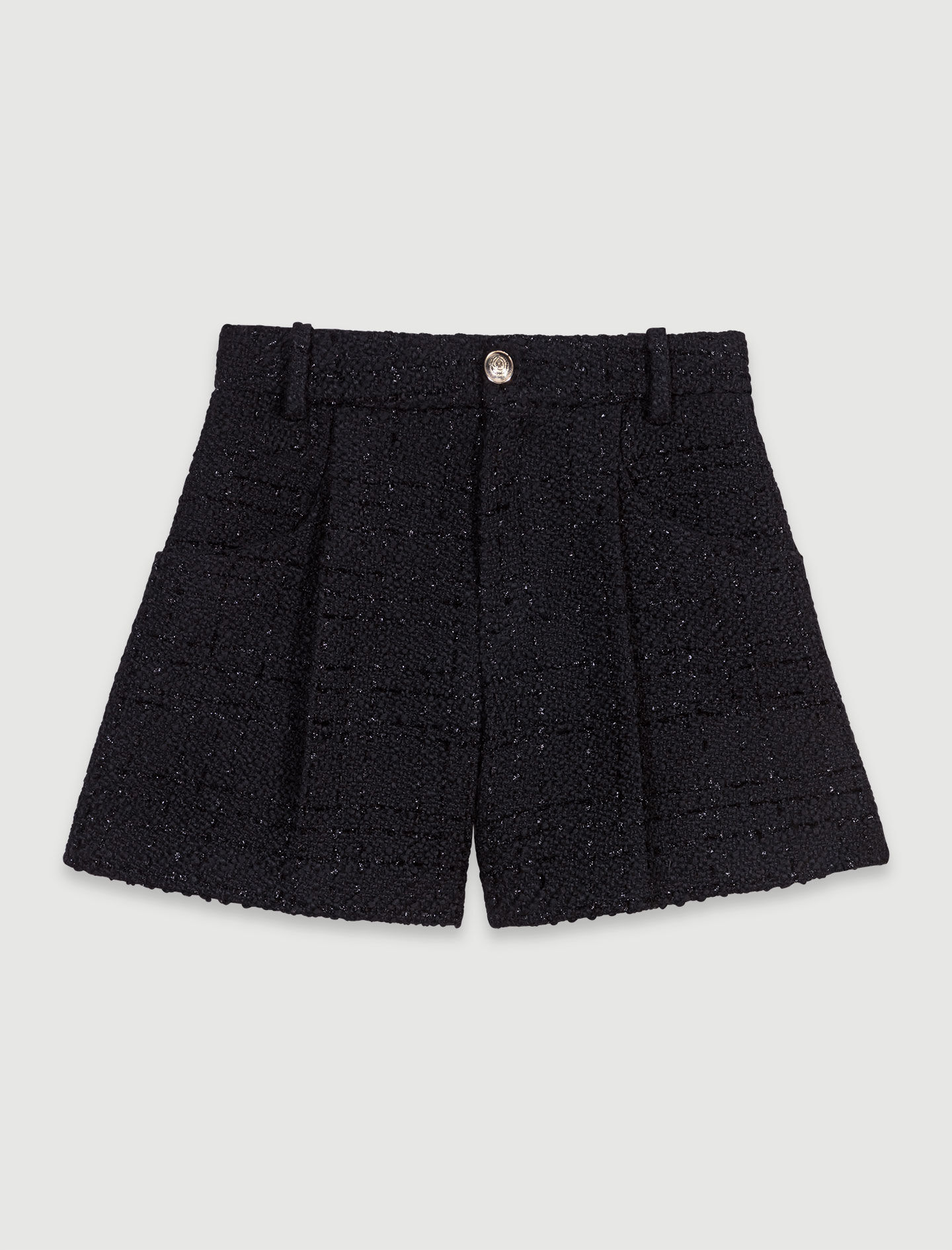 低価格の Gray / Black shorts Tweed For Maje | Women パンツ