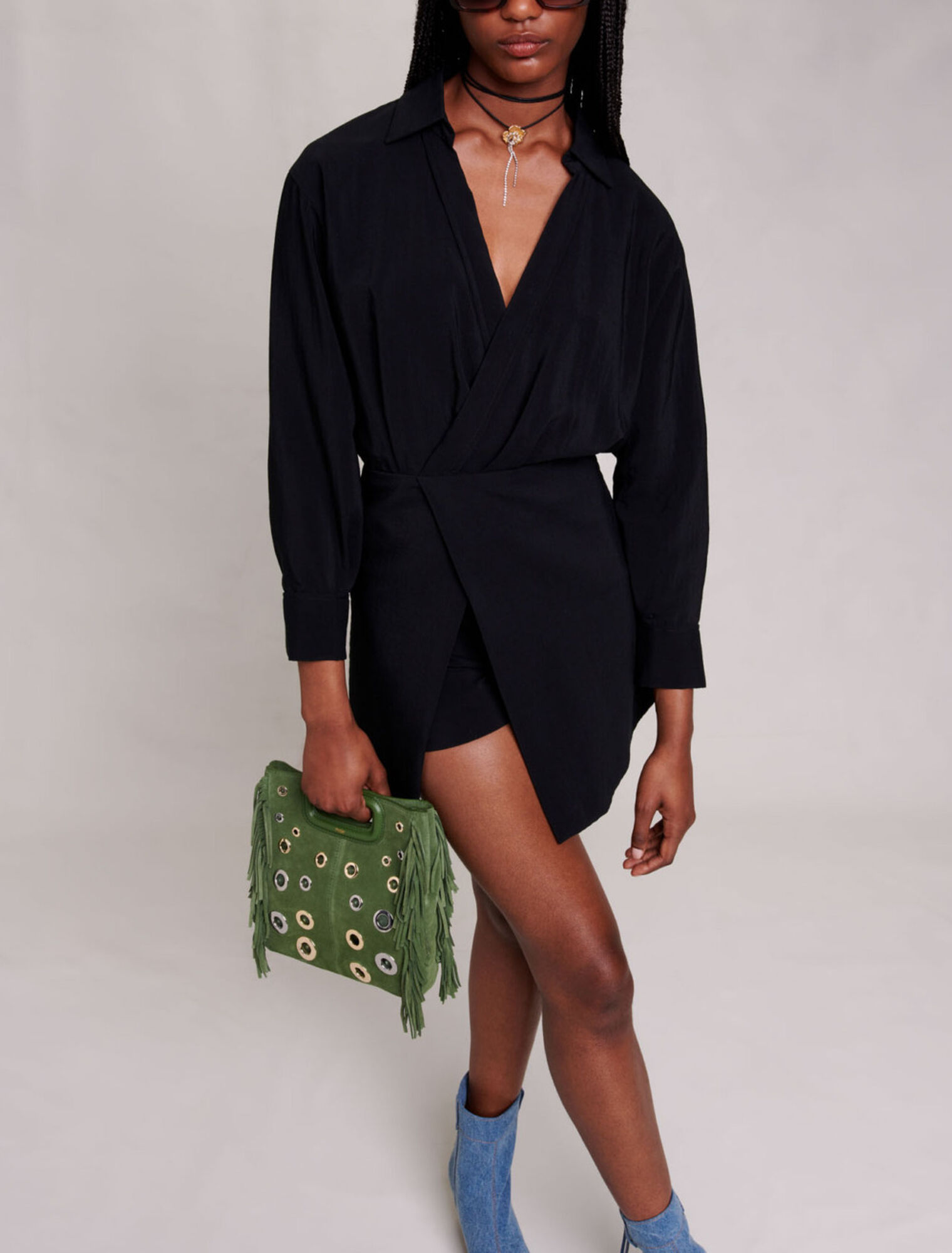 Straight-fit playsuit