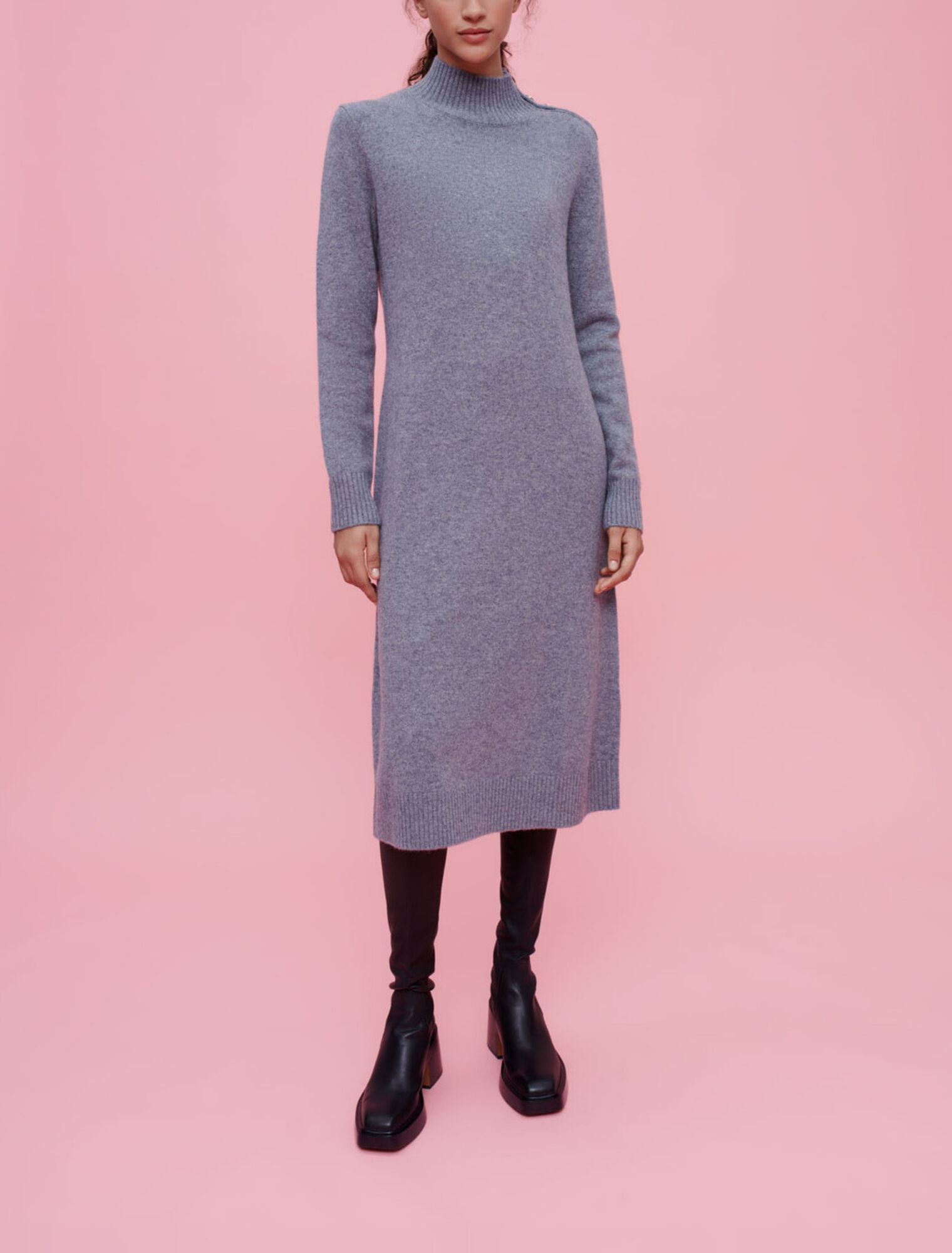 Cashmere maxi dress