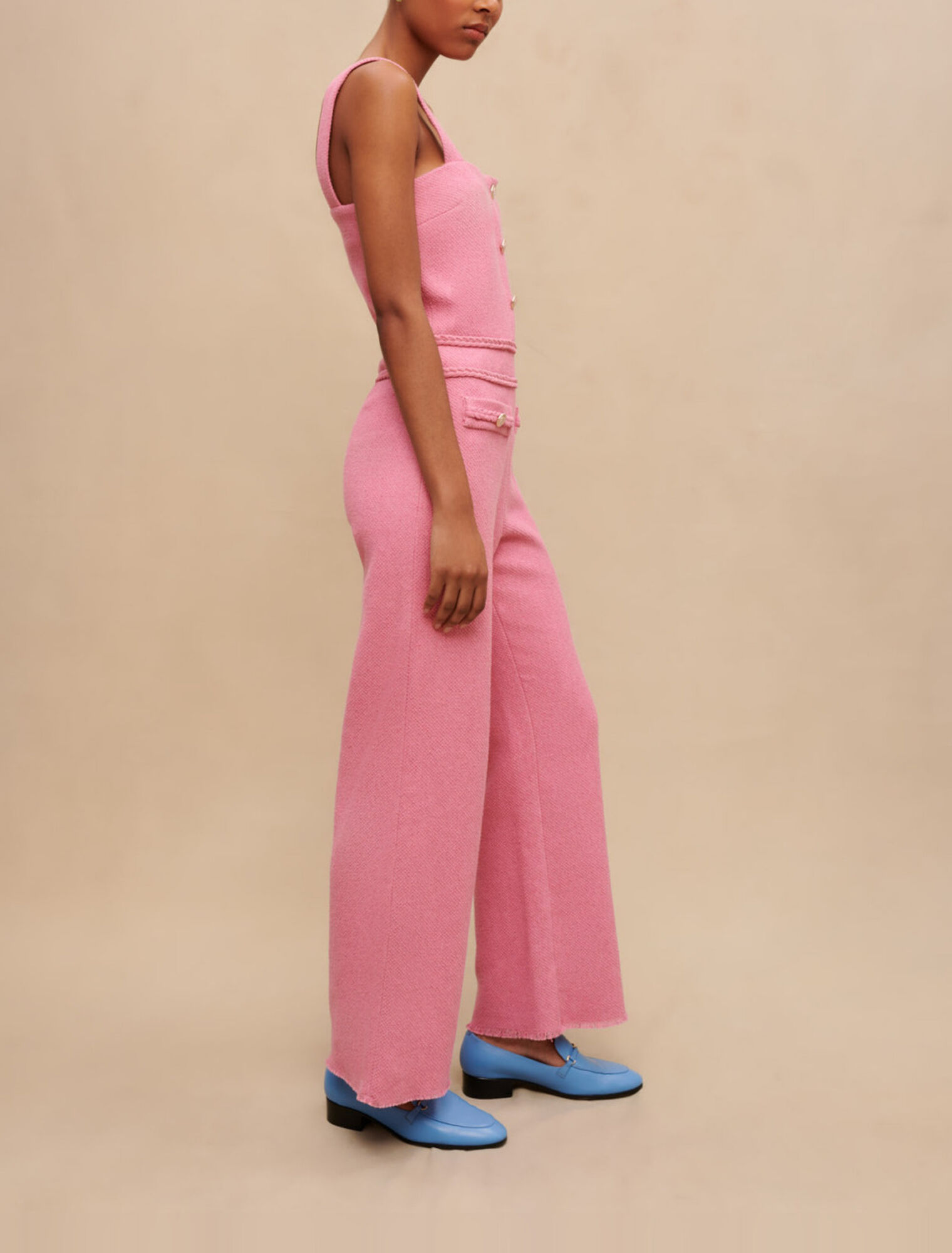 Tweed pant suit