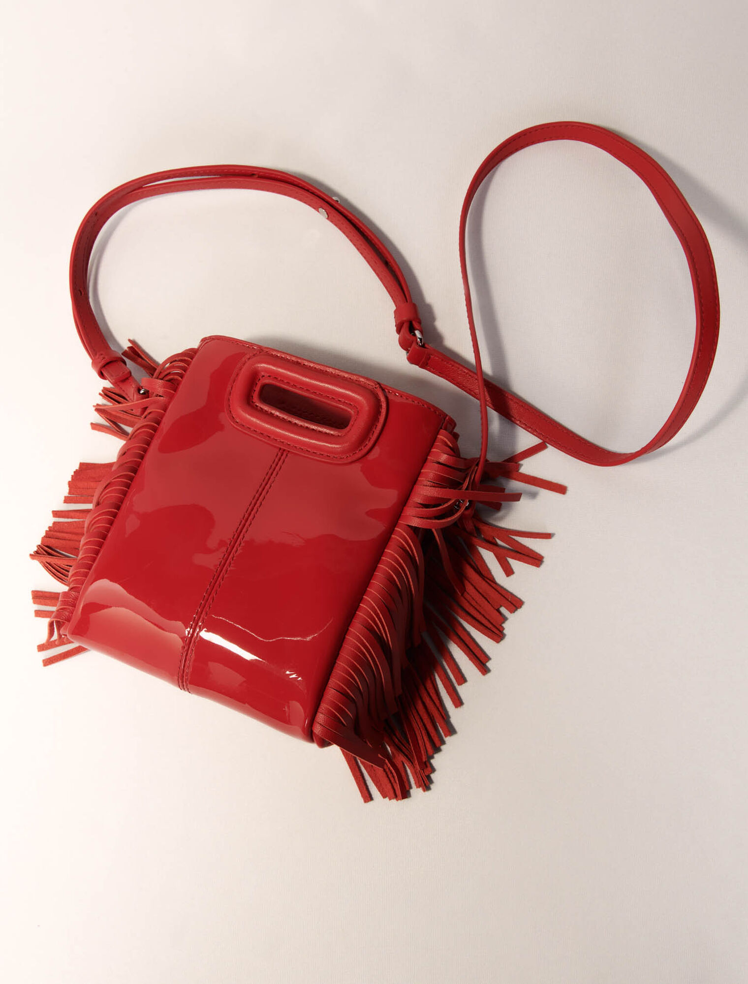Patent leather M Mini bag