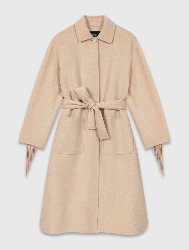 Long wool coat