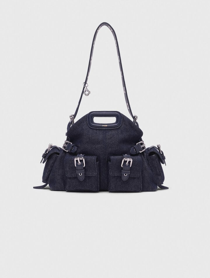 Miss M pockets denim bag