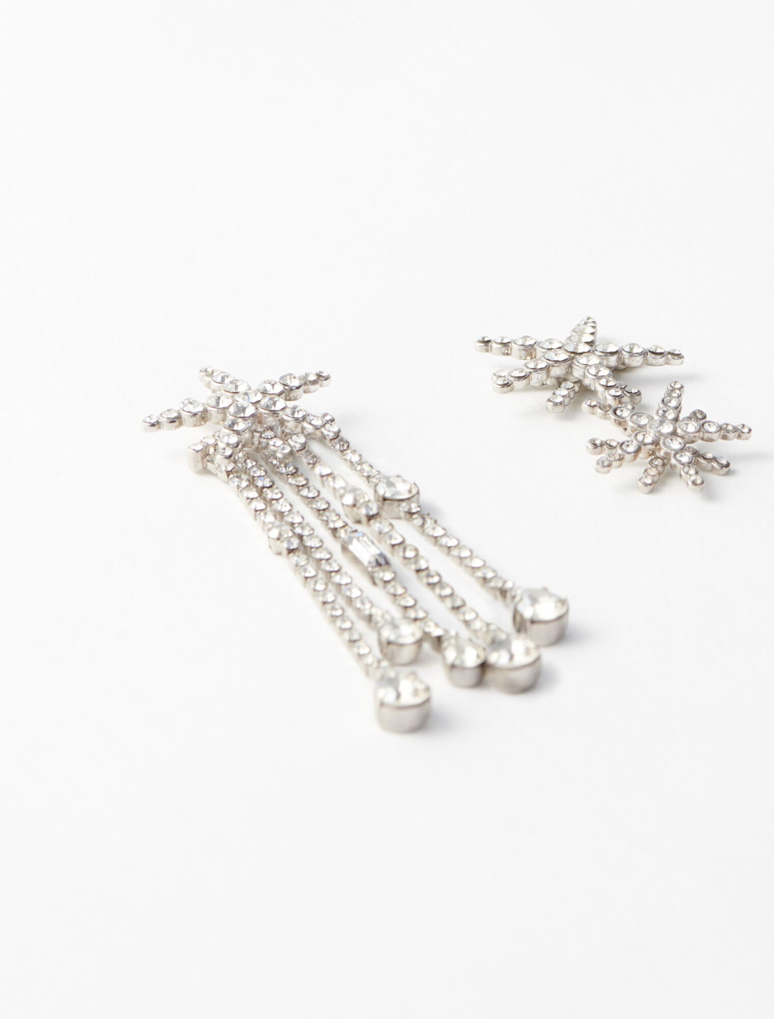 Star strass-earings