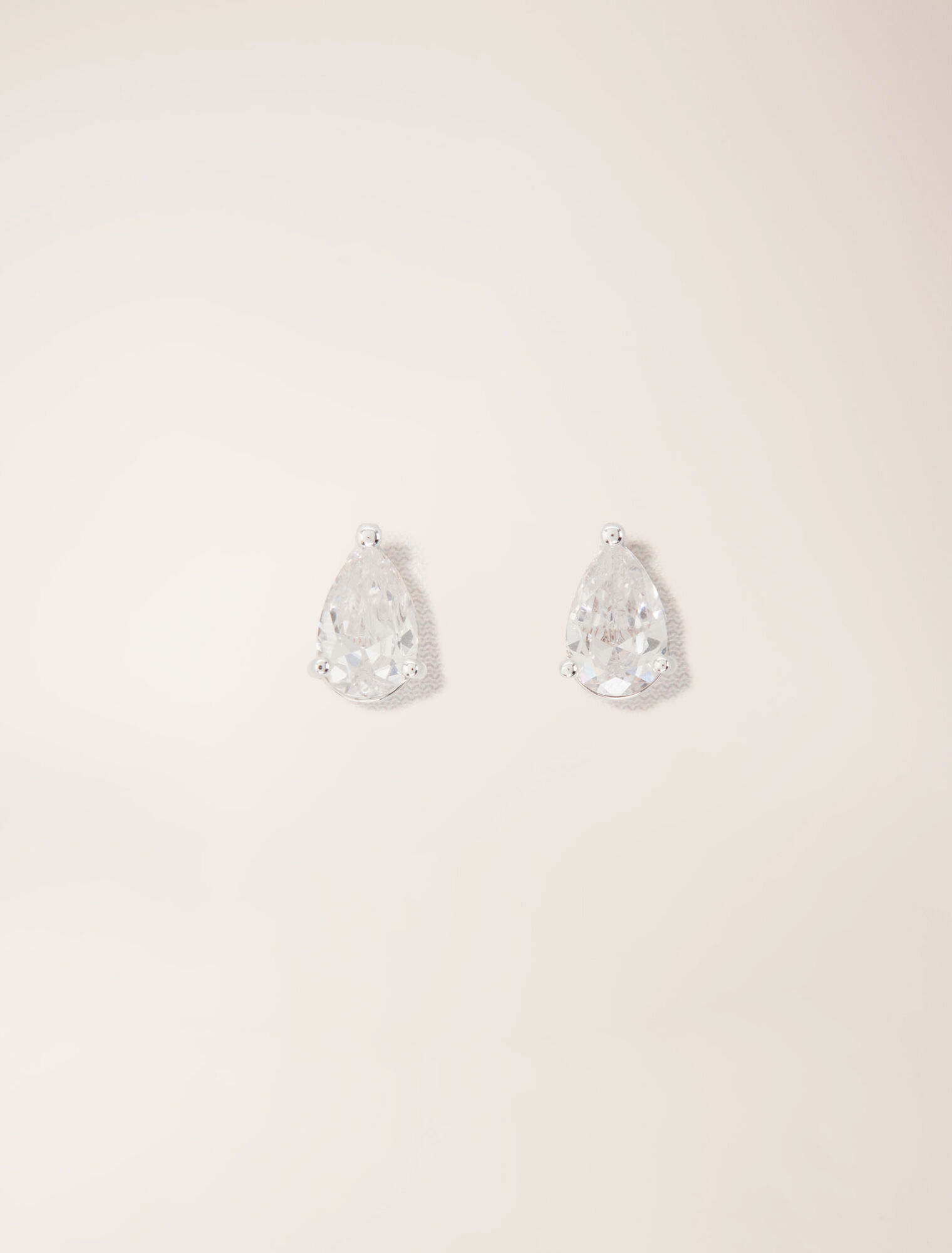 Small rhinestone earrings