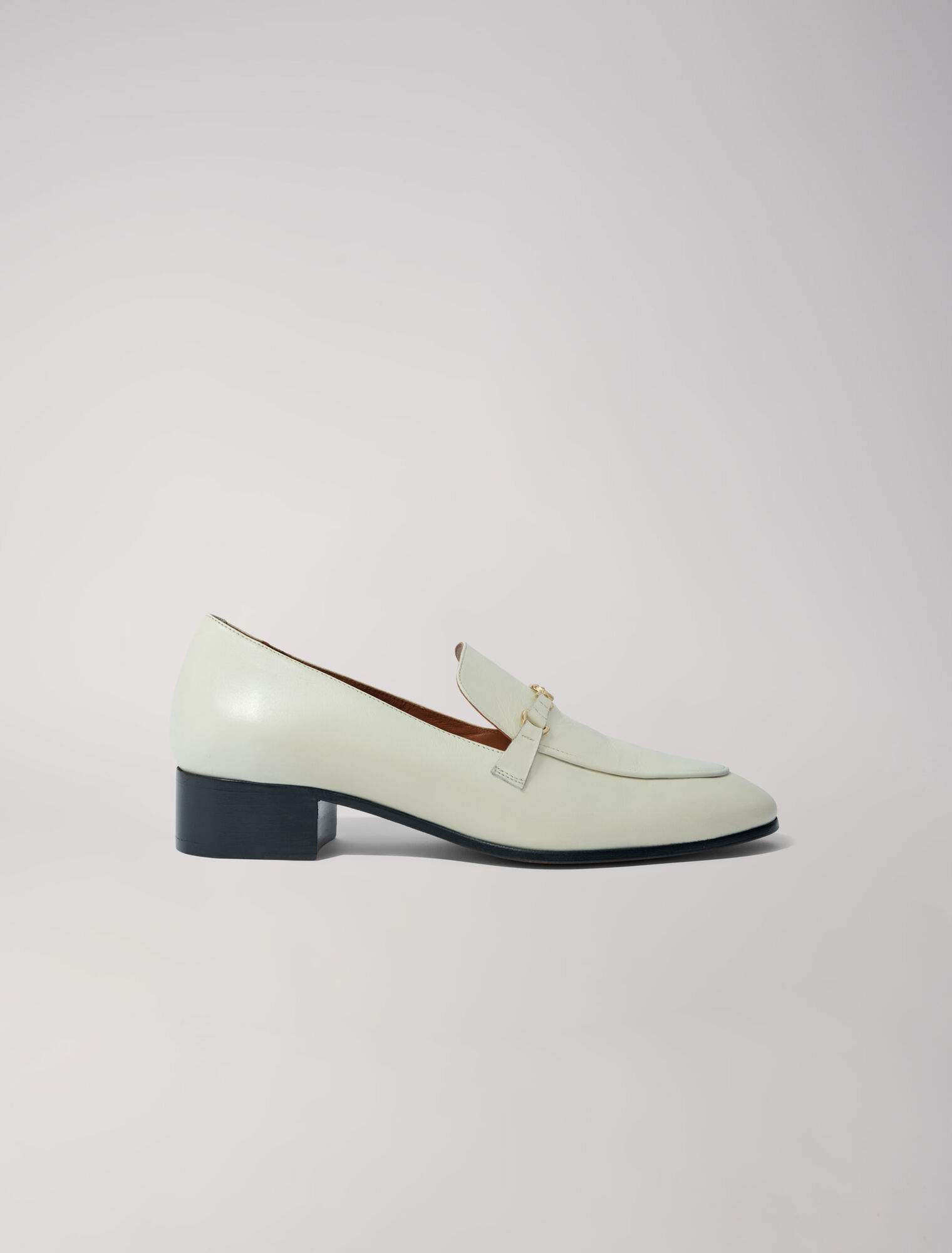Leather loafers