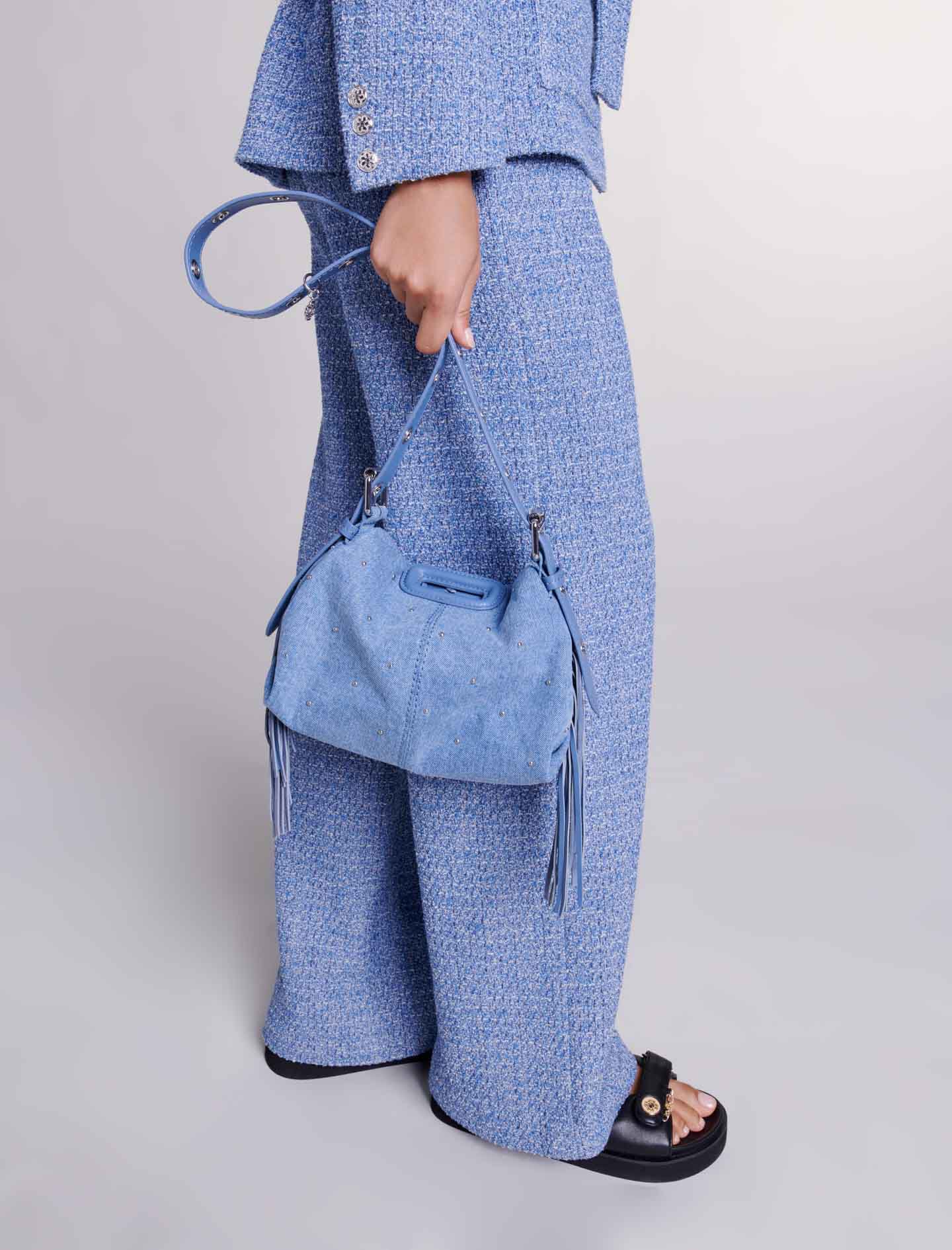 Miss M Mini denim bag