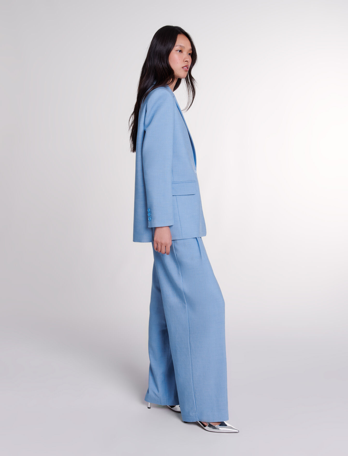 Suit jacket Blue For Women Maje