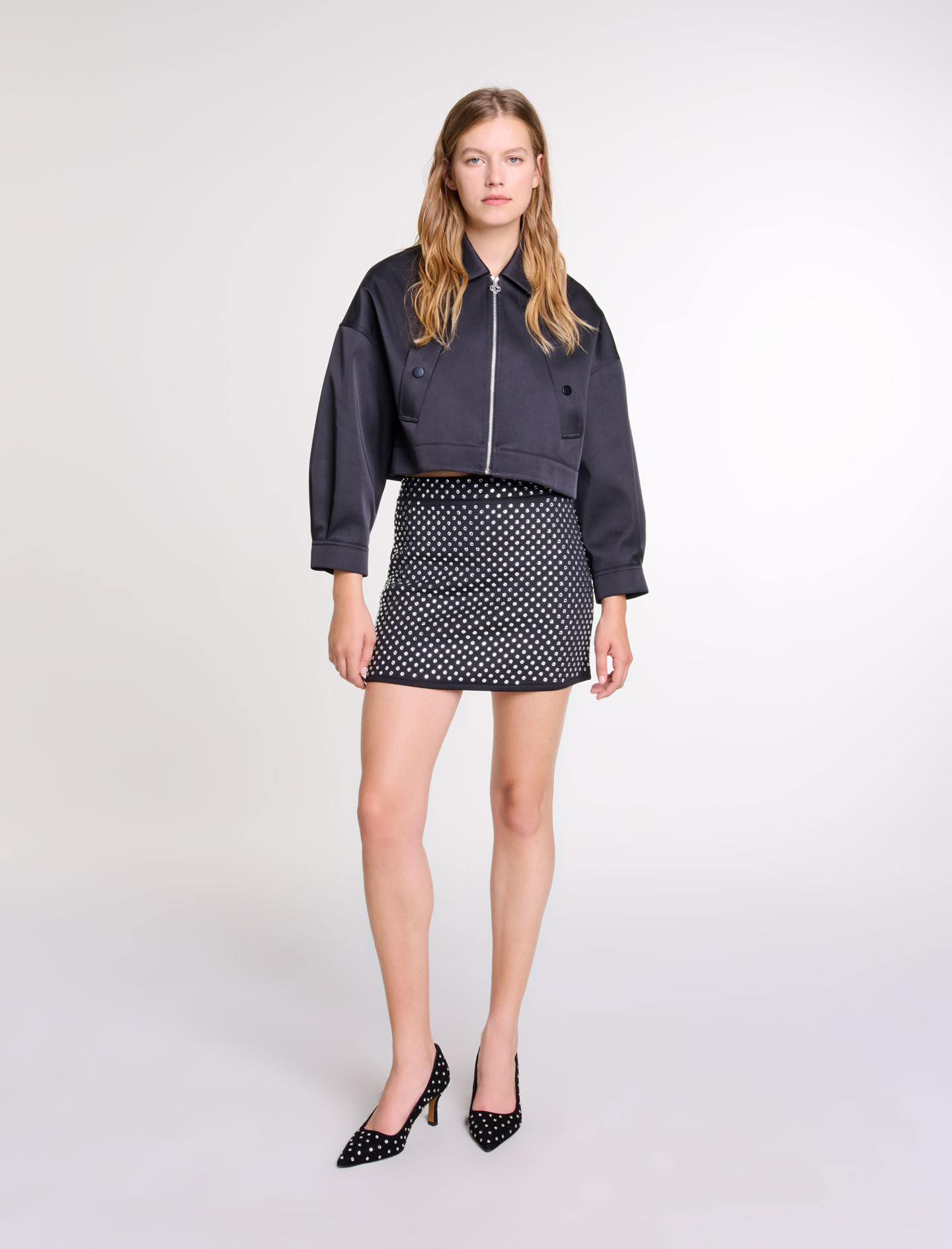 ANDMARY】Monica check mini skirt - スカート