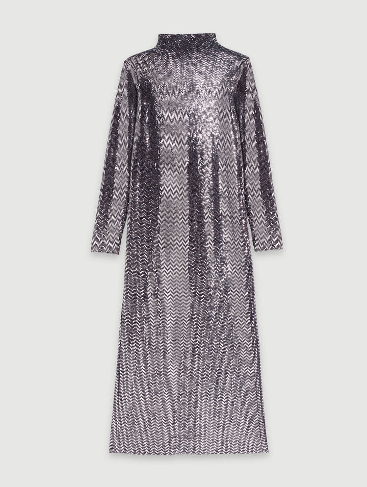 Glitter maxi dress