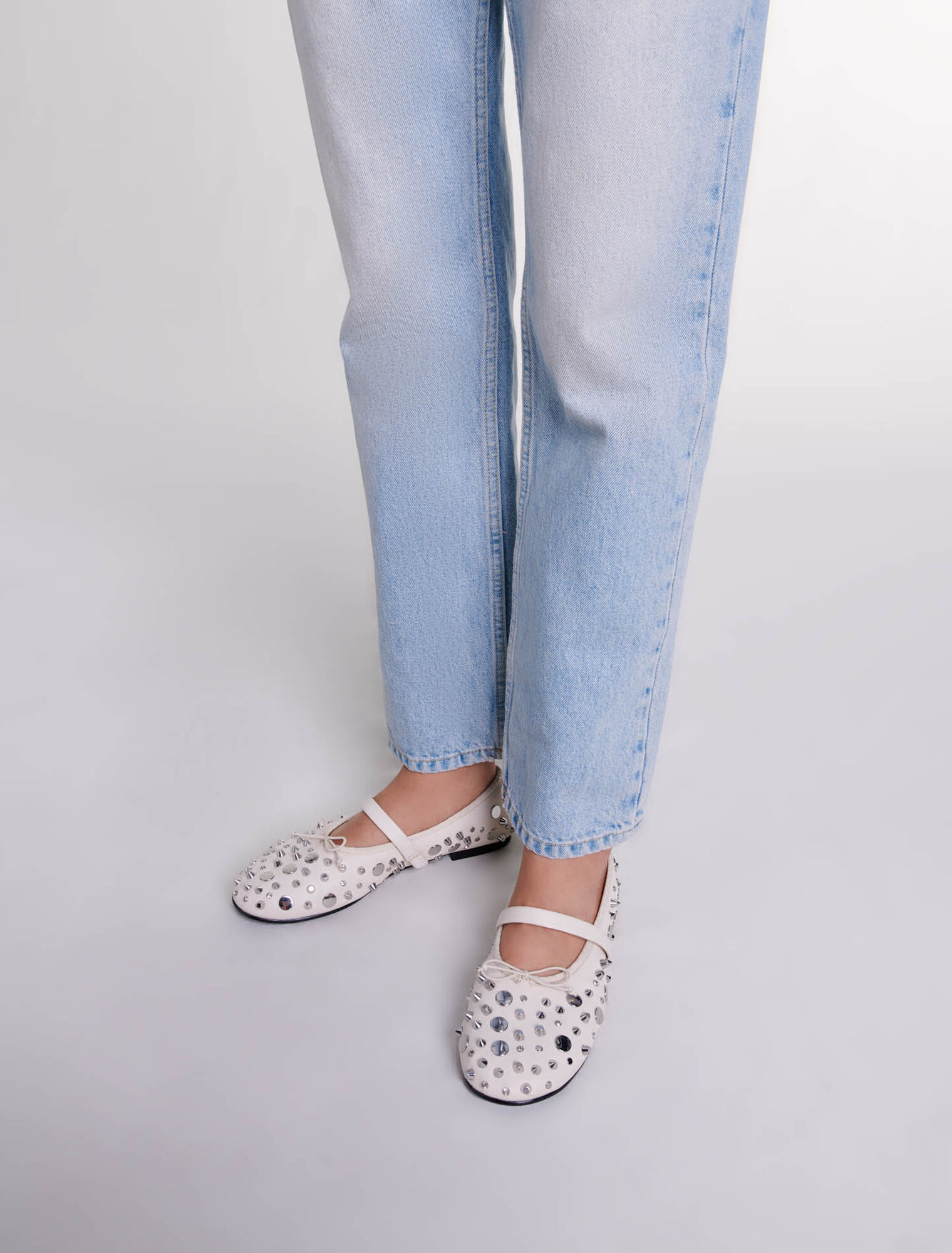 Studded ballet flats  Studded ballet flats