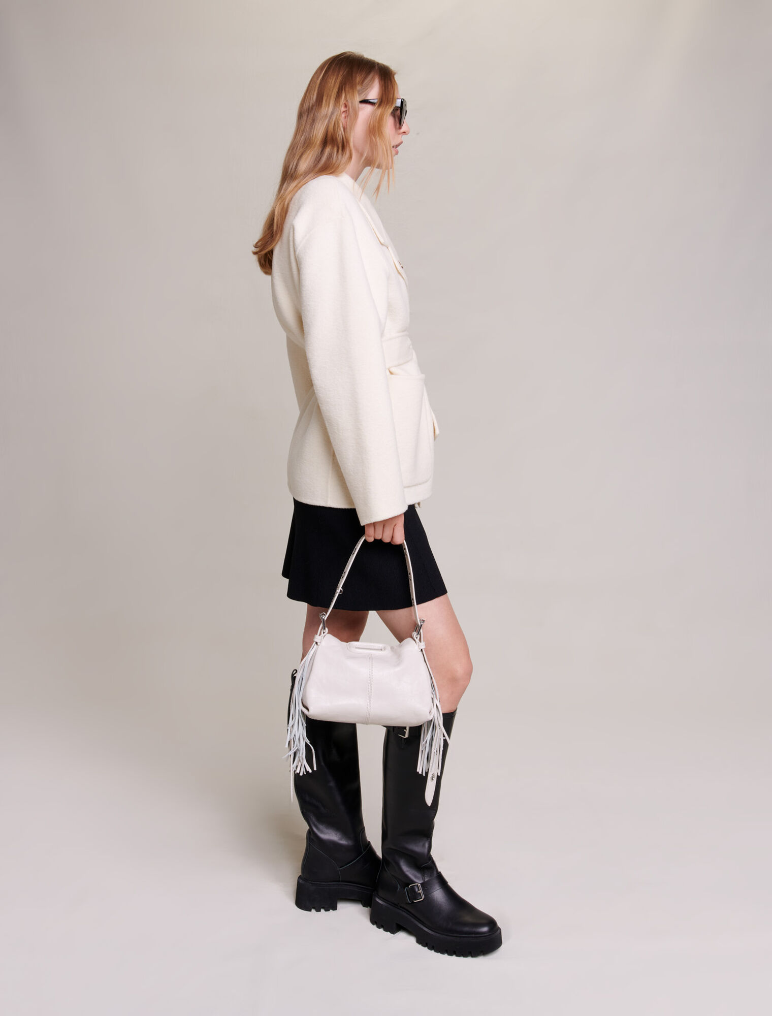 Structured wool jacket