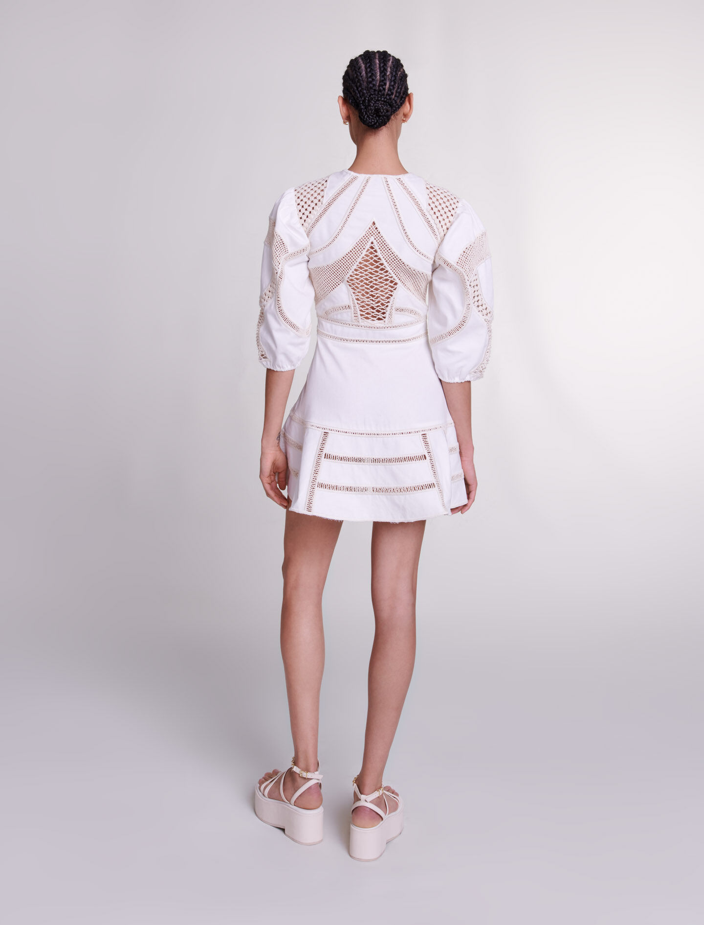 SALE *maje* スパンコールドレス ワンピース Floaty sequin dress