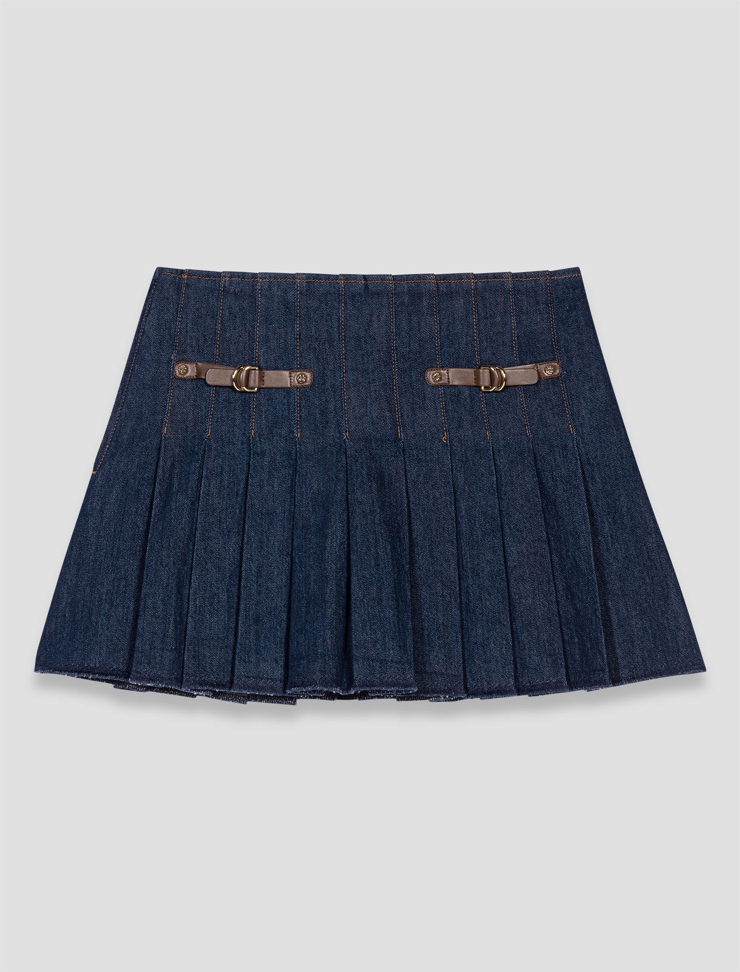 MARK & LONA ACD Pleats Skirt ネイビー MARK & LONA ACD Pleats Skirt ネイビー MARK & LONA ACD Pleats Skirt