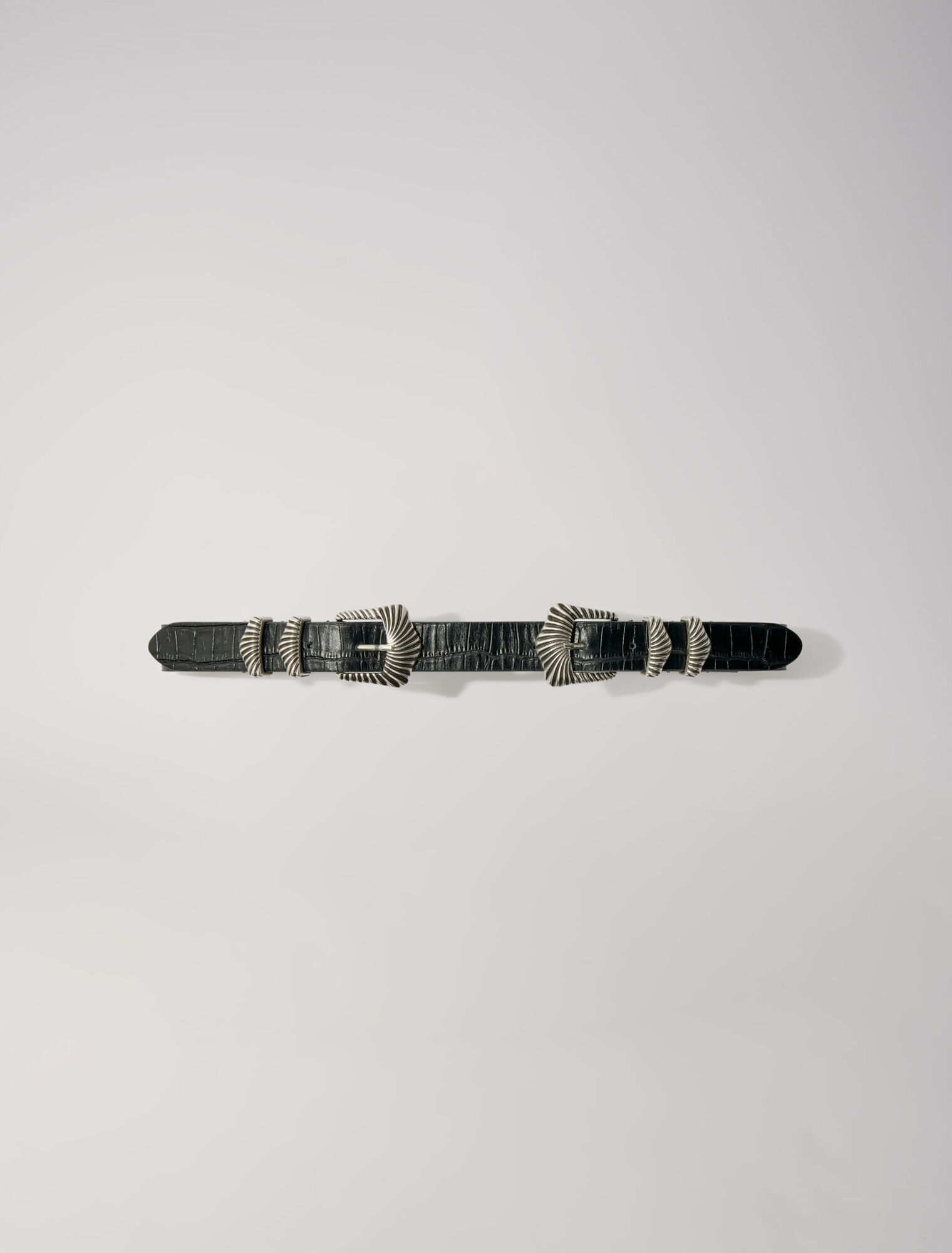 Double buckle belt