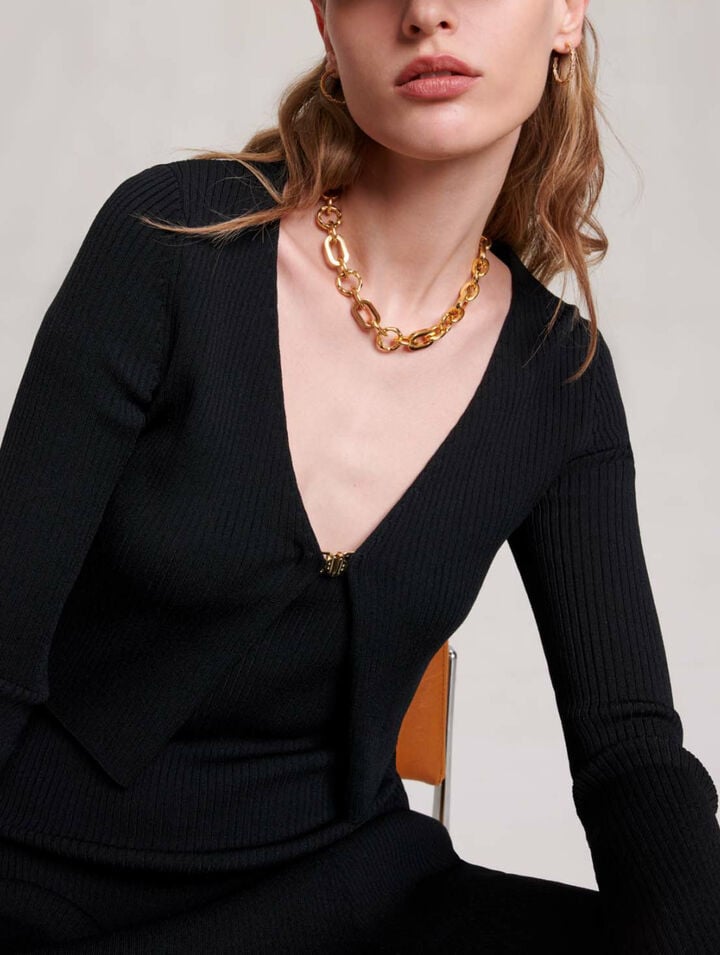 2 in 1 knit dress