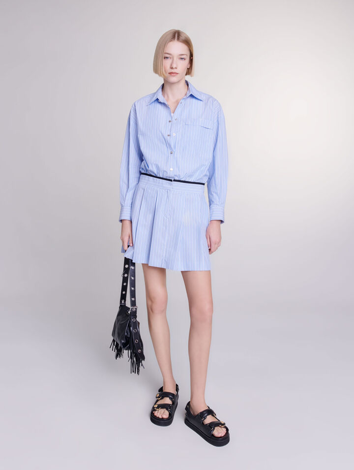 Short shirt dress