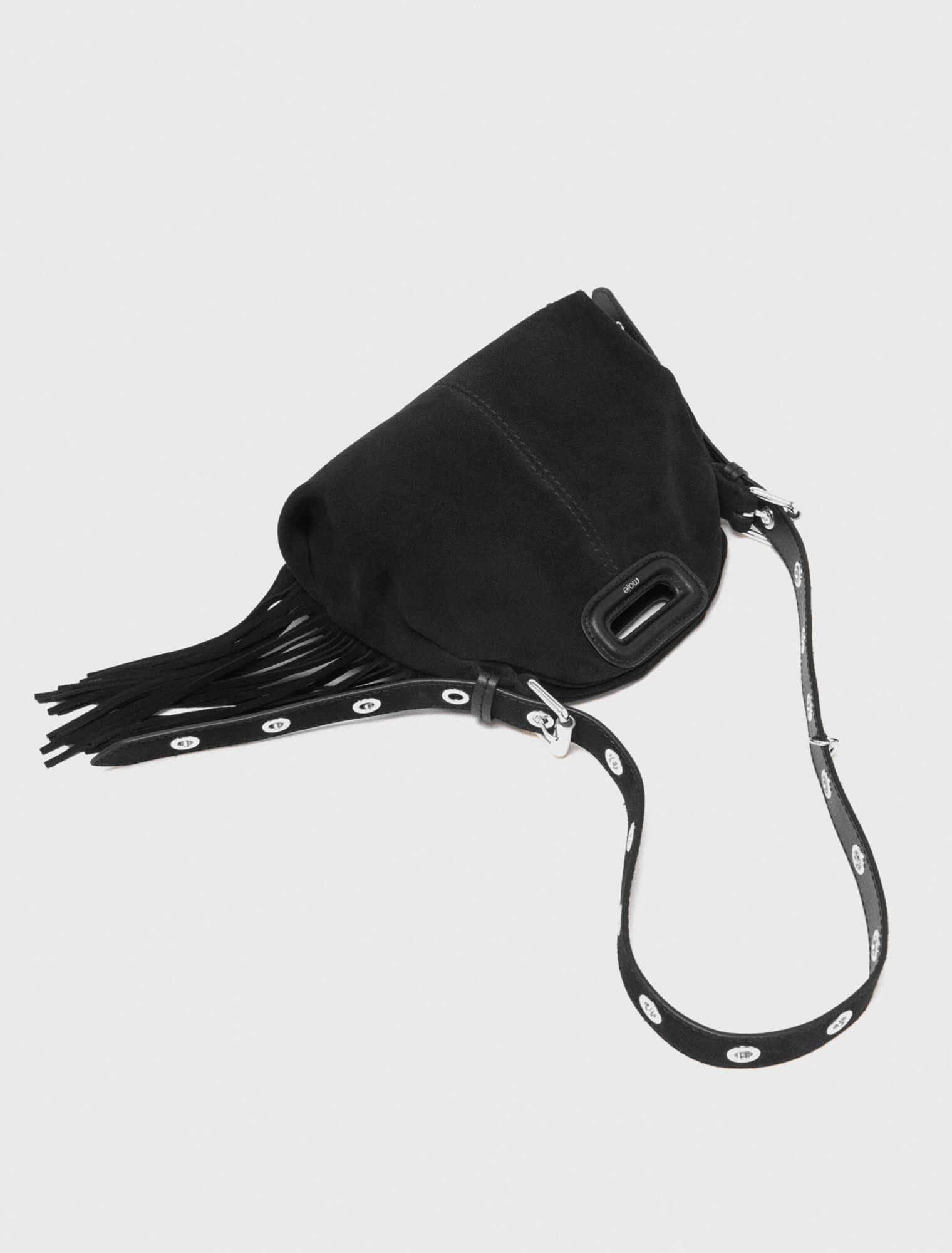 Suede leather mini Miss M bag