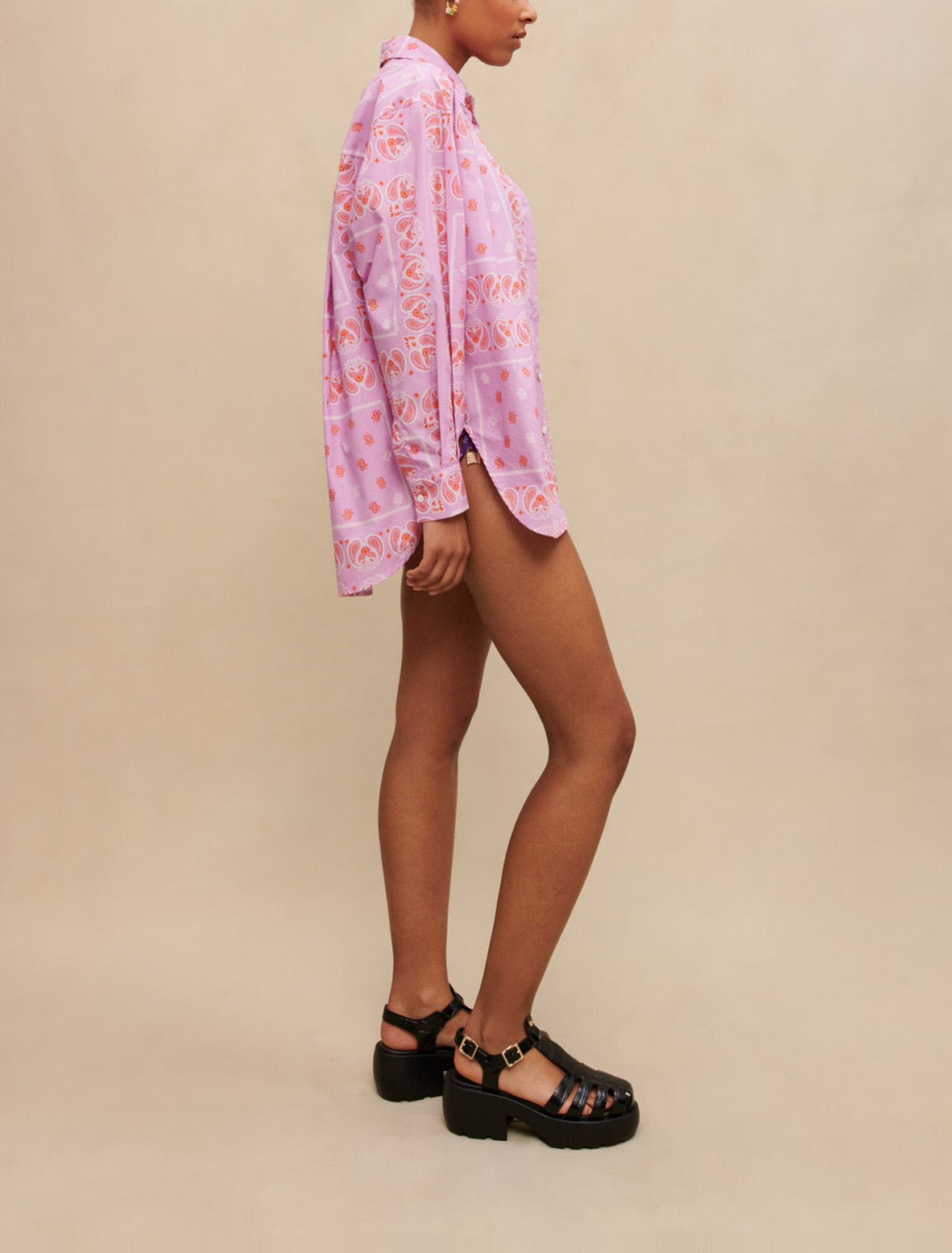 Paisley print shirt