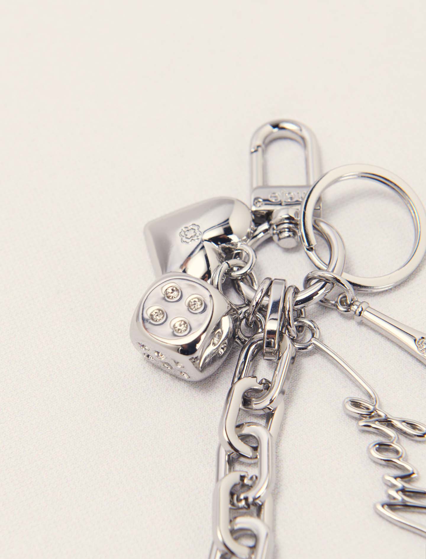 Maje jewellery key ring Black / Gray For Women | Maje