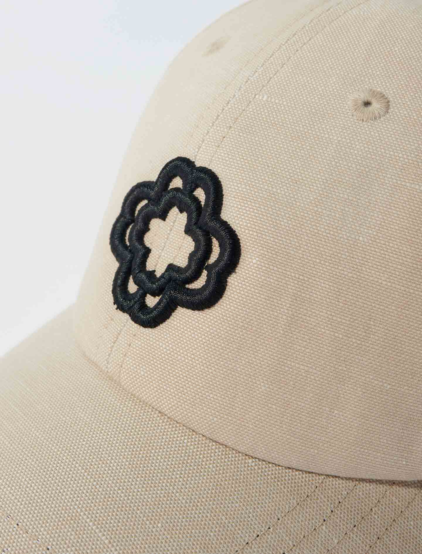 Linen and cotton cap White For Women | Maje