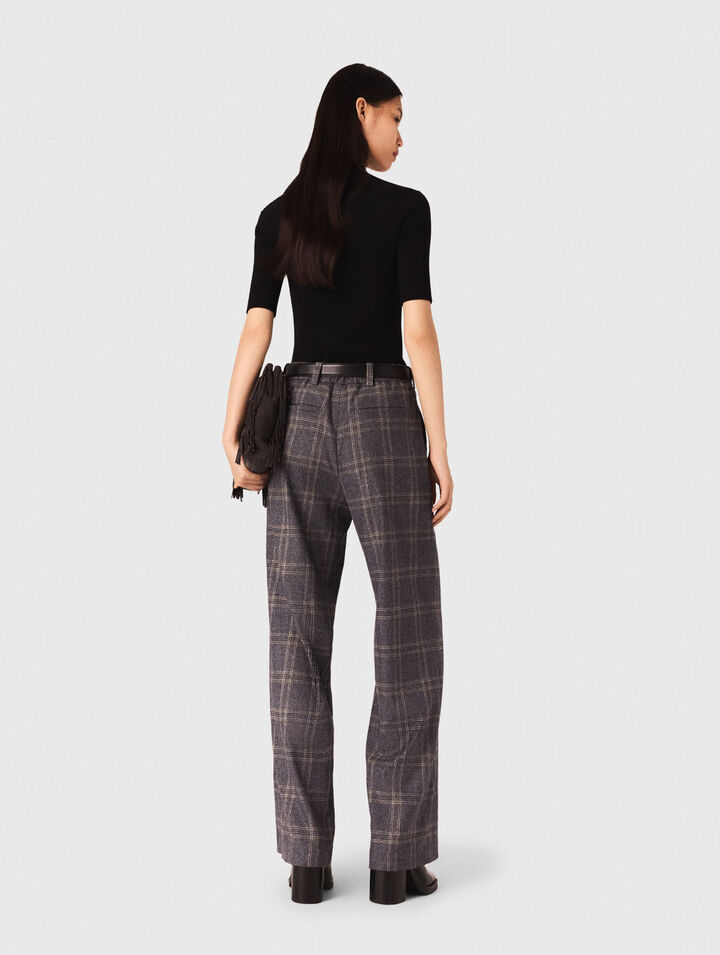 Rib knit top