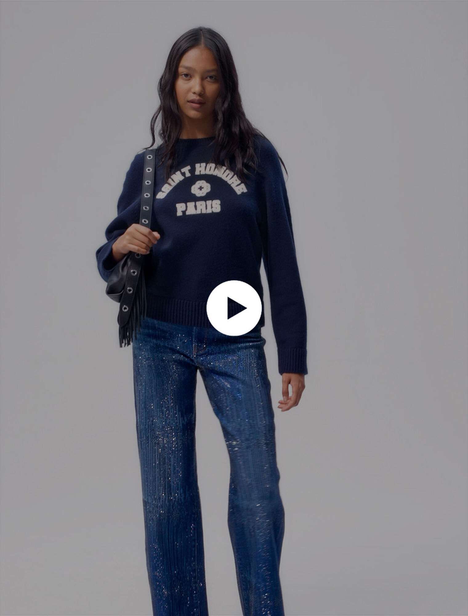 Rhinestone jeans
