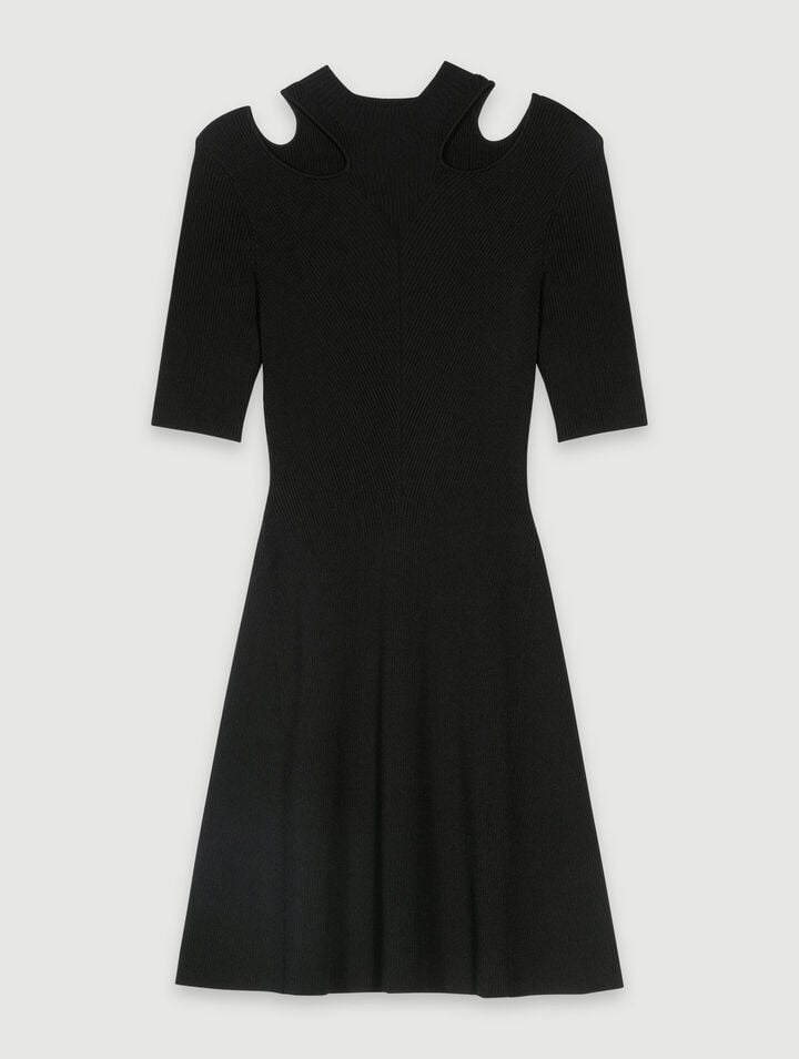 Cutaway short dress
