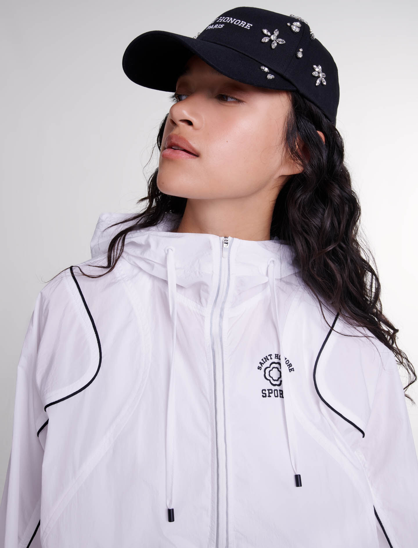 帽子 maje Denim cap Blue For Women | Maje