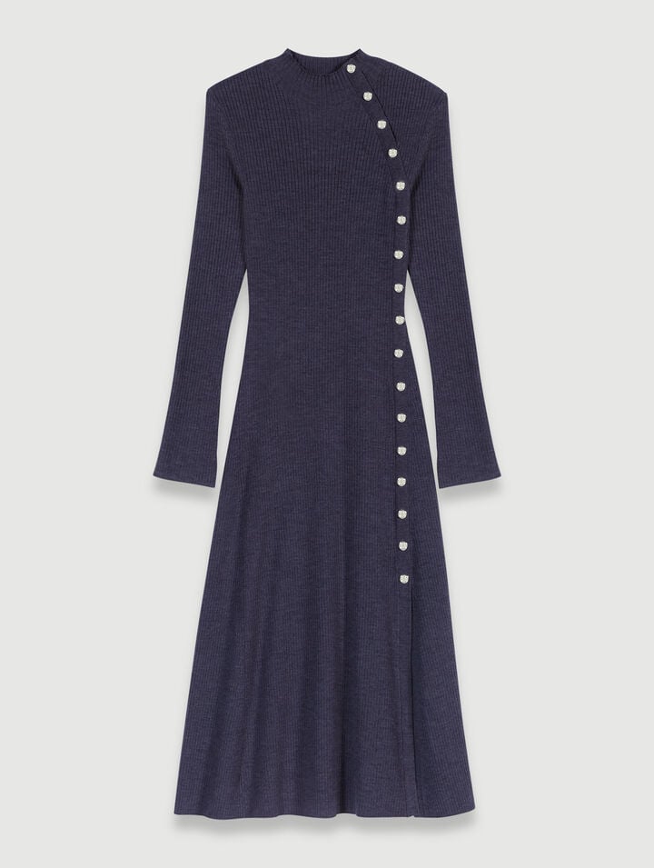 Knit maxi dress