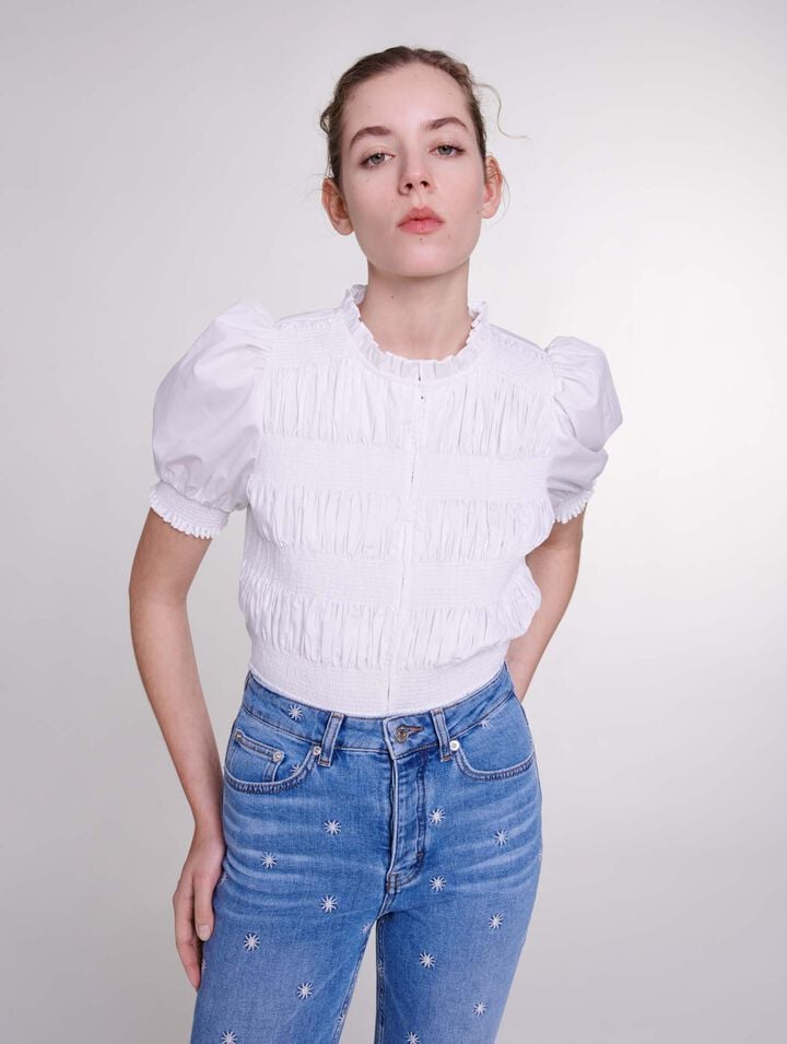 Embroidered jeans