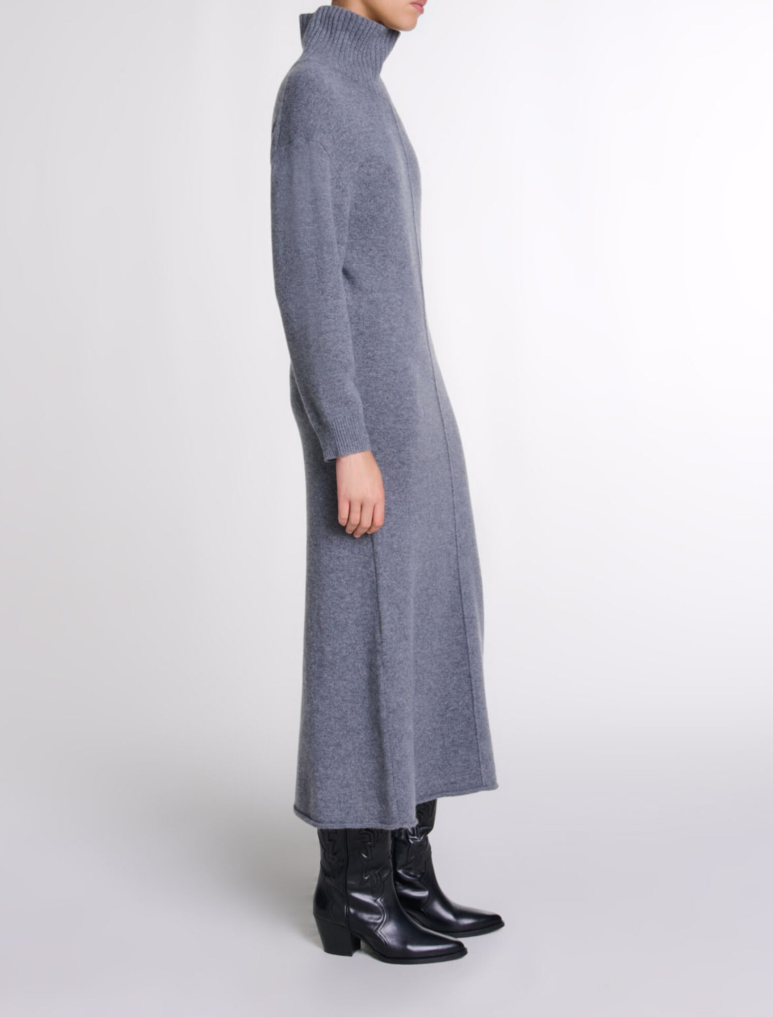 Knit maxi dress