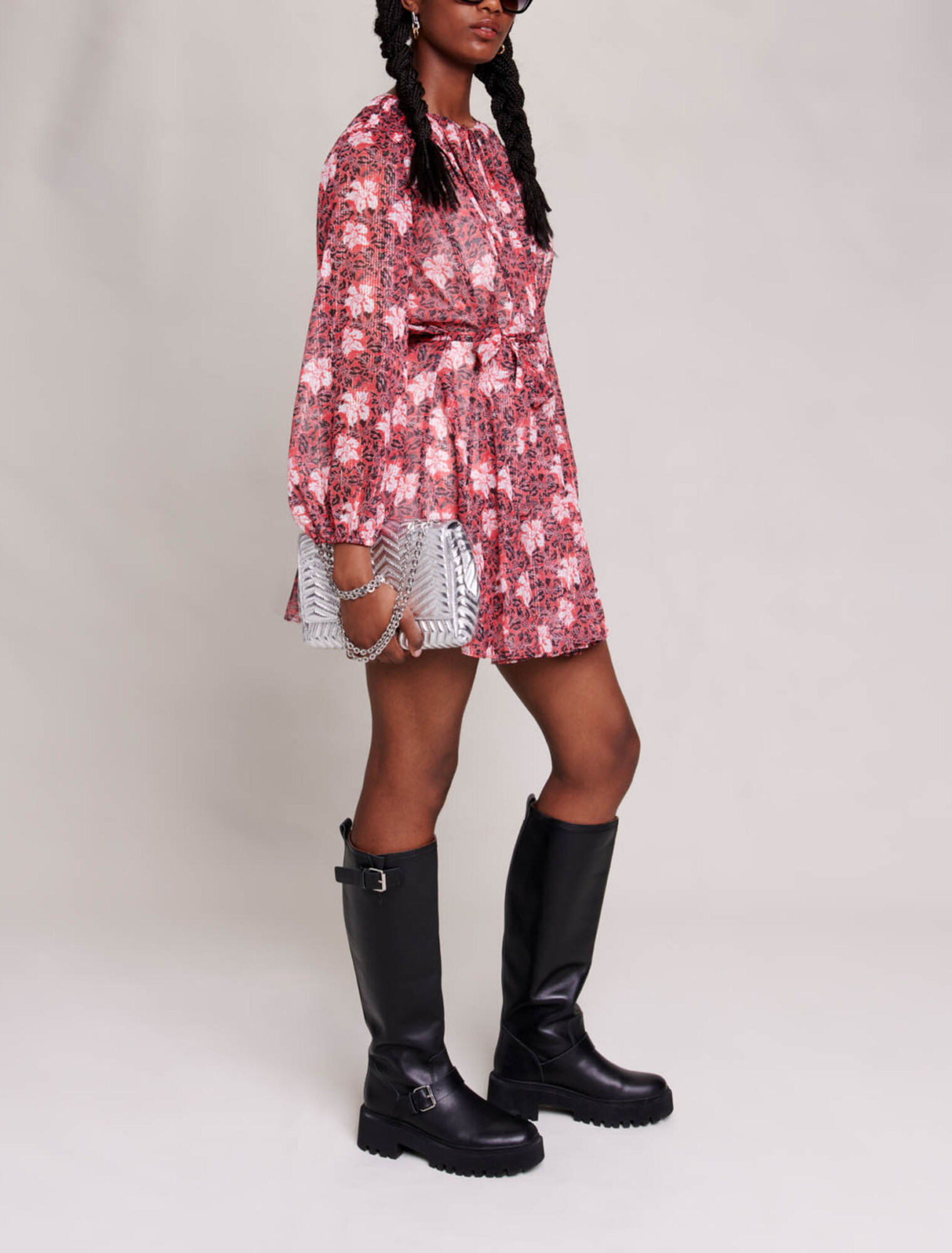 Short floral dress
