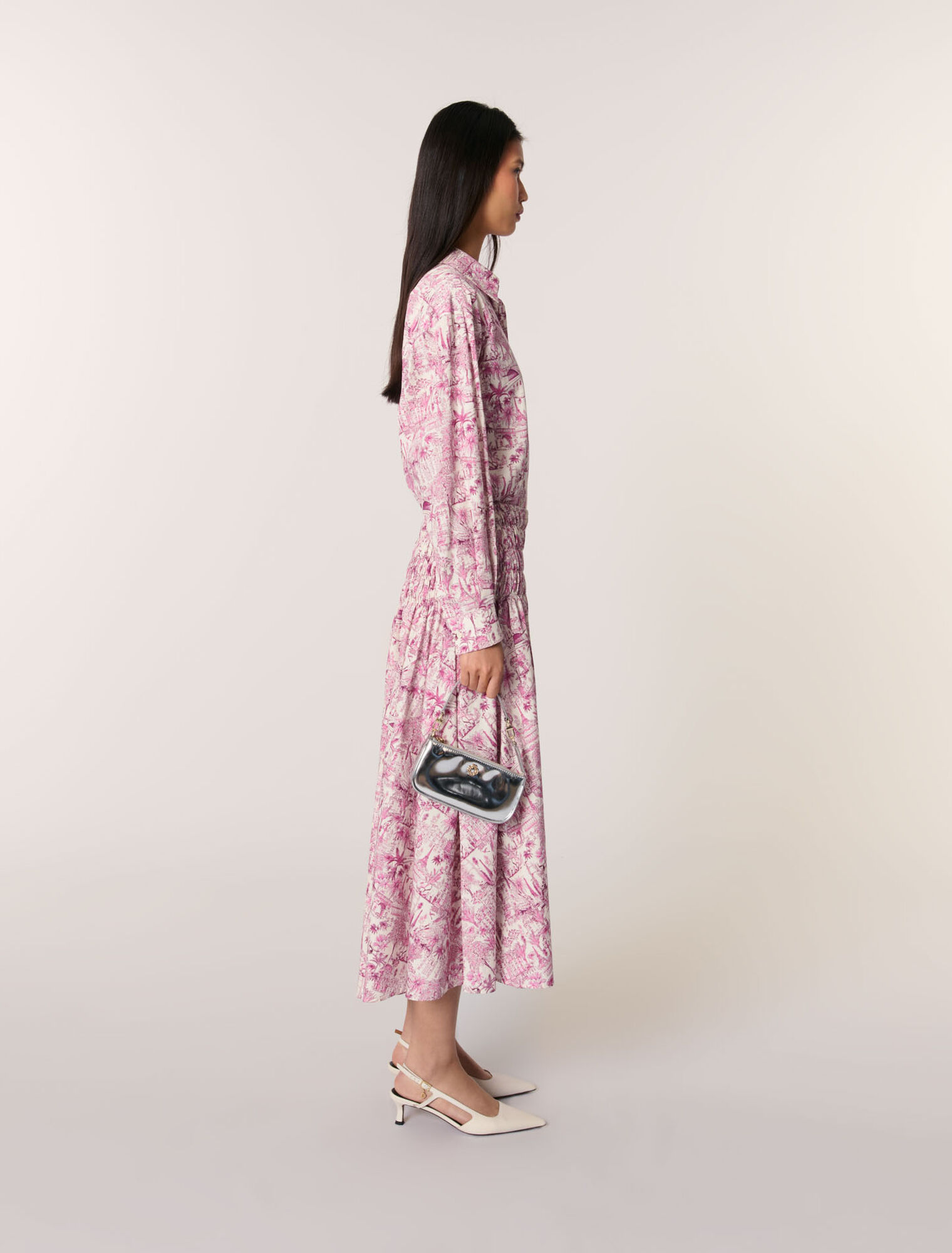 Printed Maxi Skirt