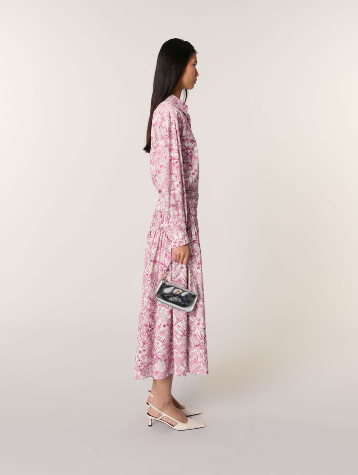 Printed Maxi Skirt