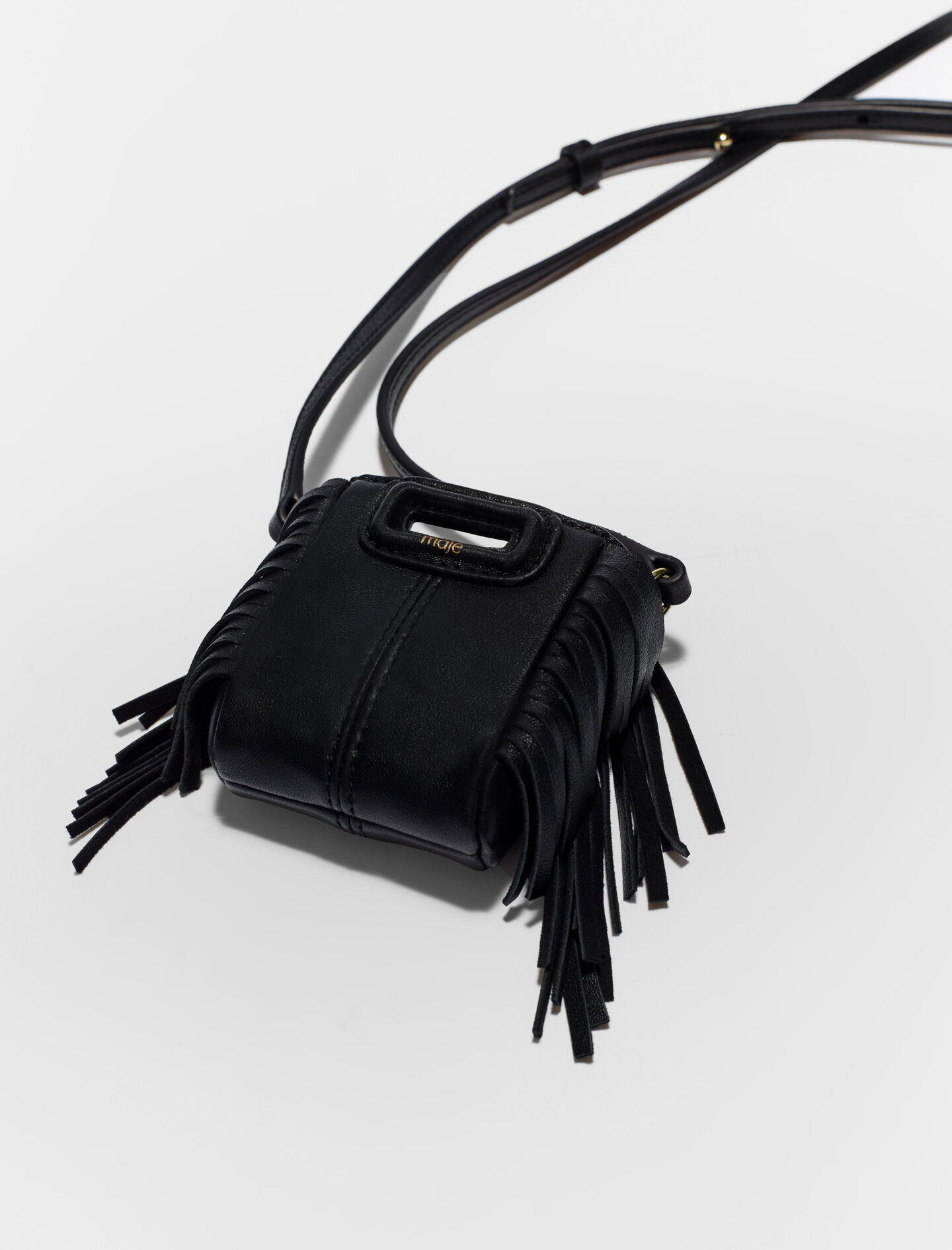 M nano bag Black / Gray For Women | Maje