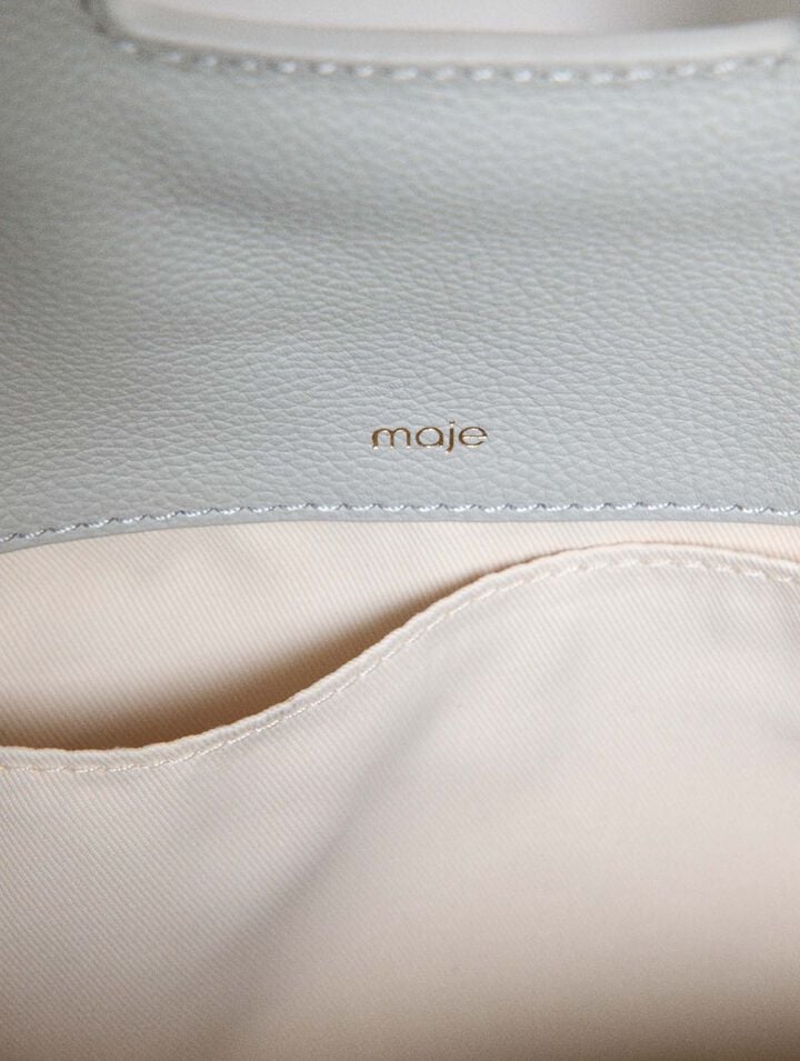 Grained leather Miss M bag