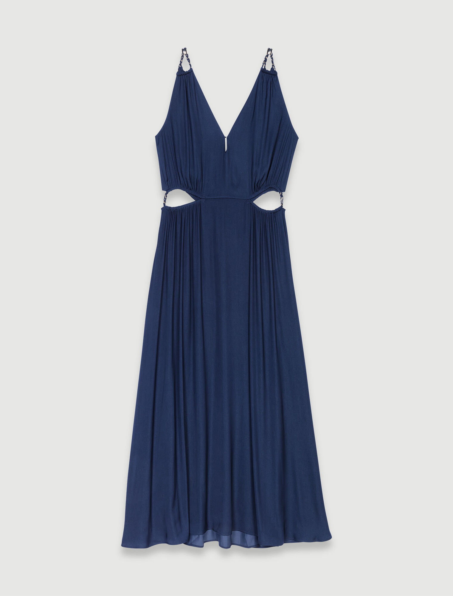 Openwork midi dress