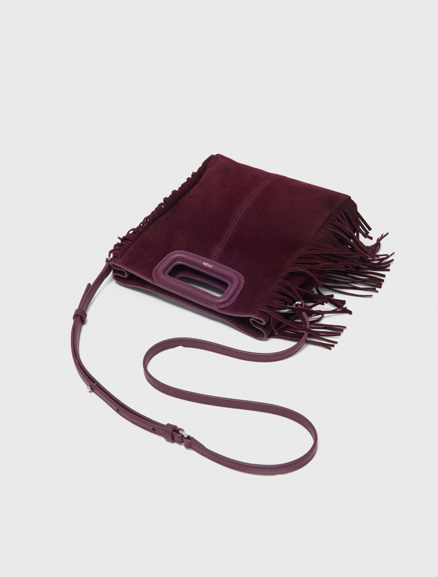 Suede M bag
