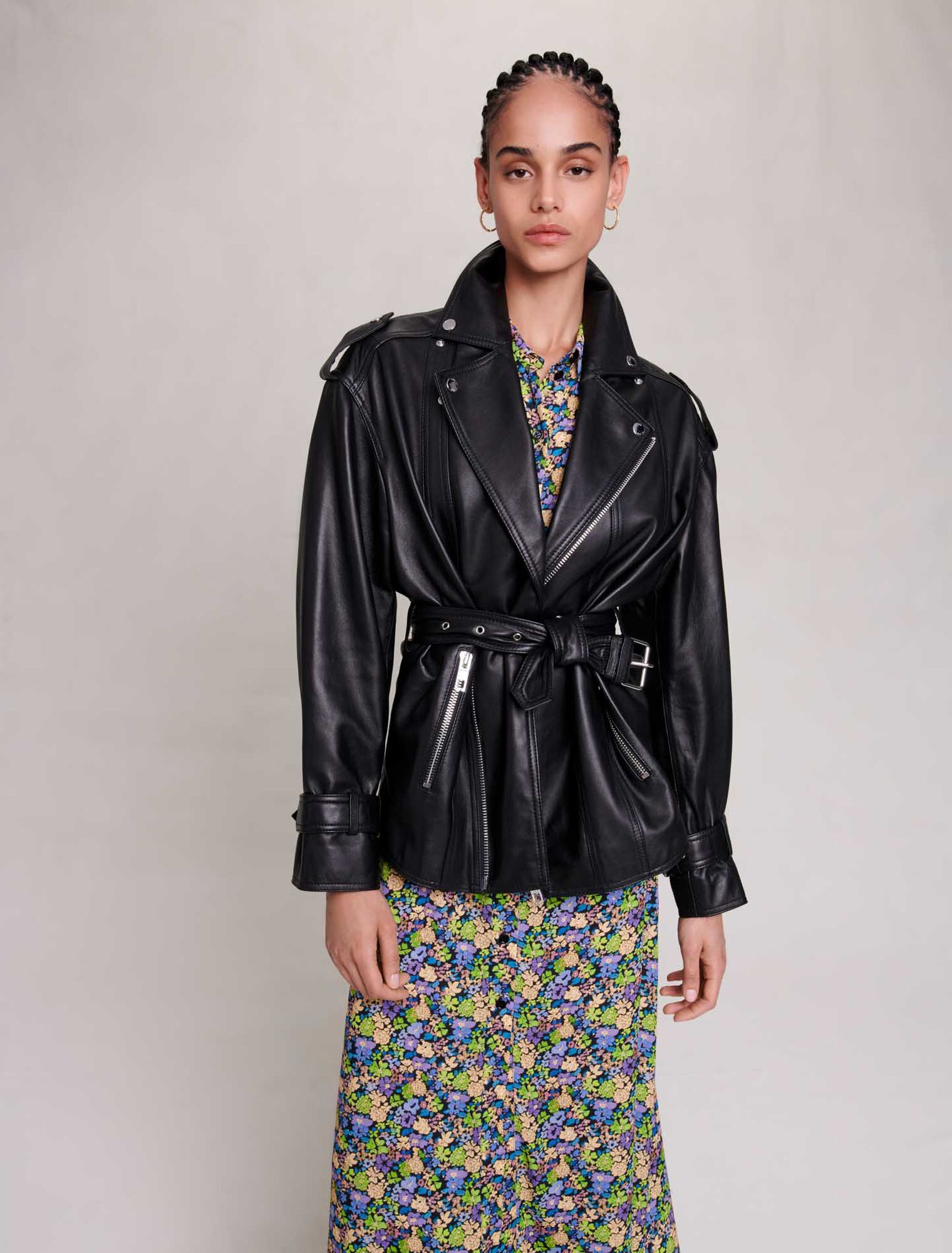 Leather jacket