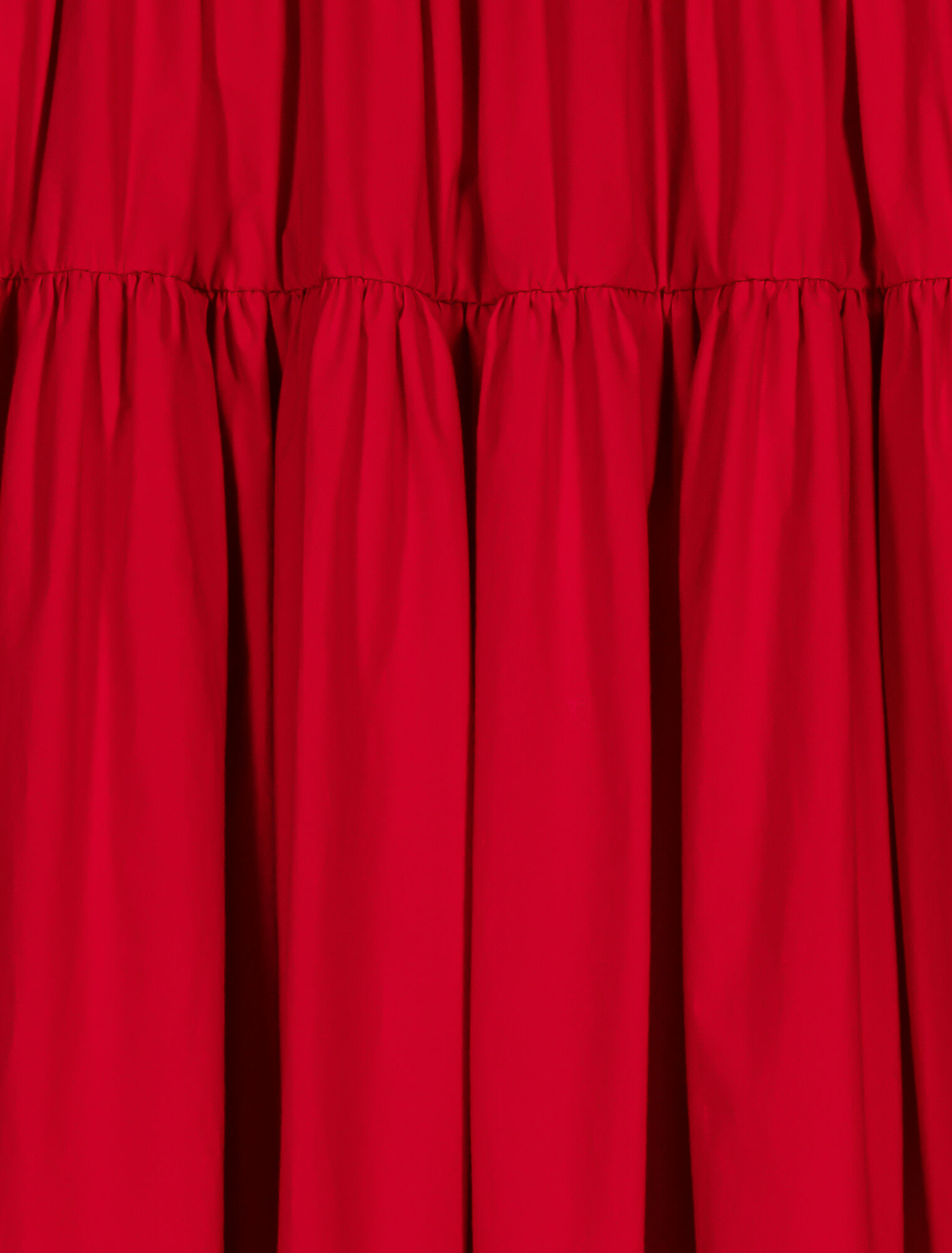 Long gathered skirt