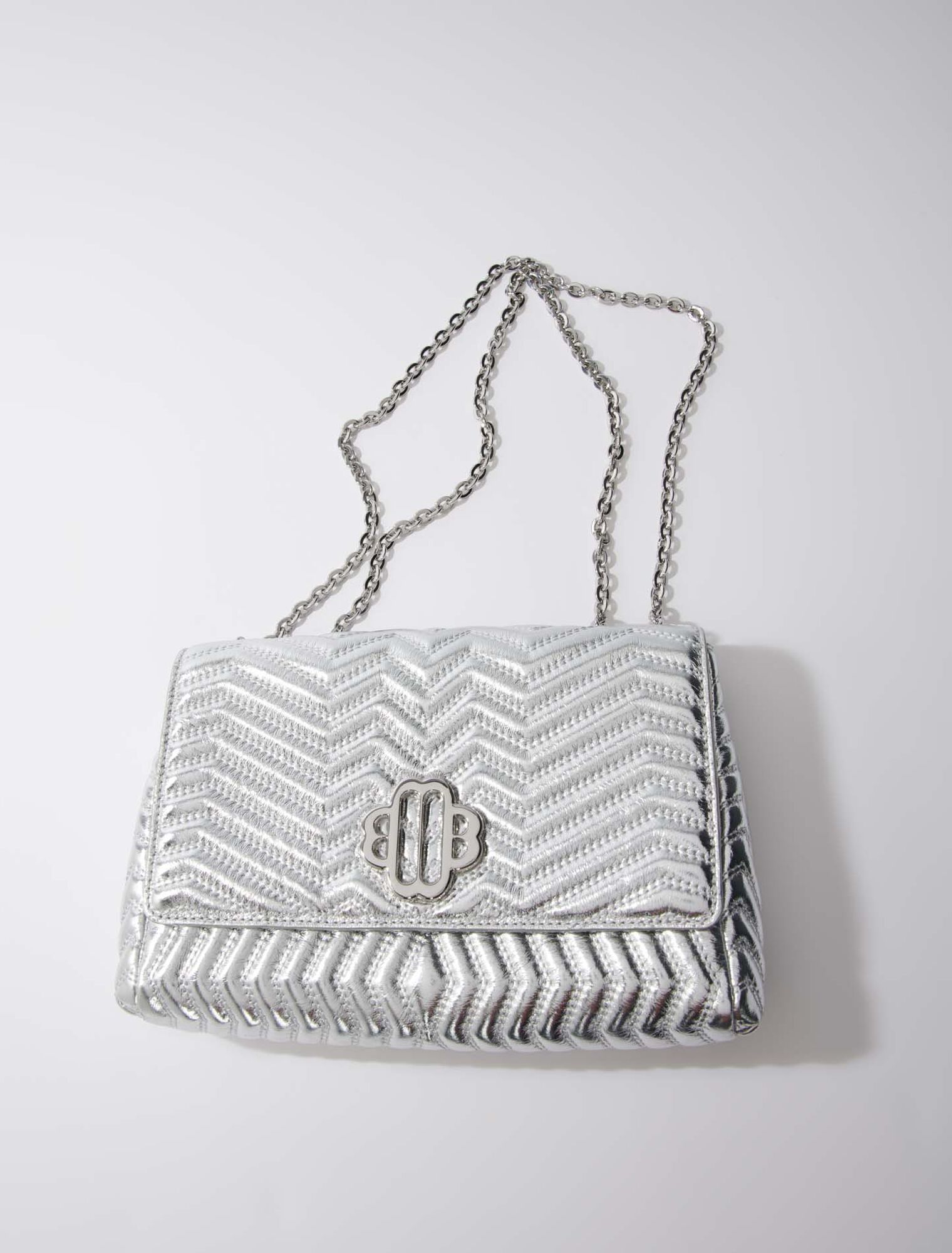 Leather chain bag